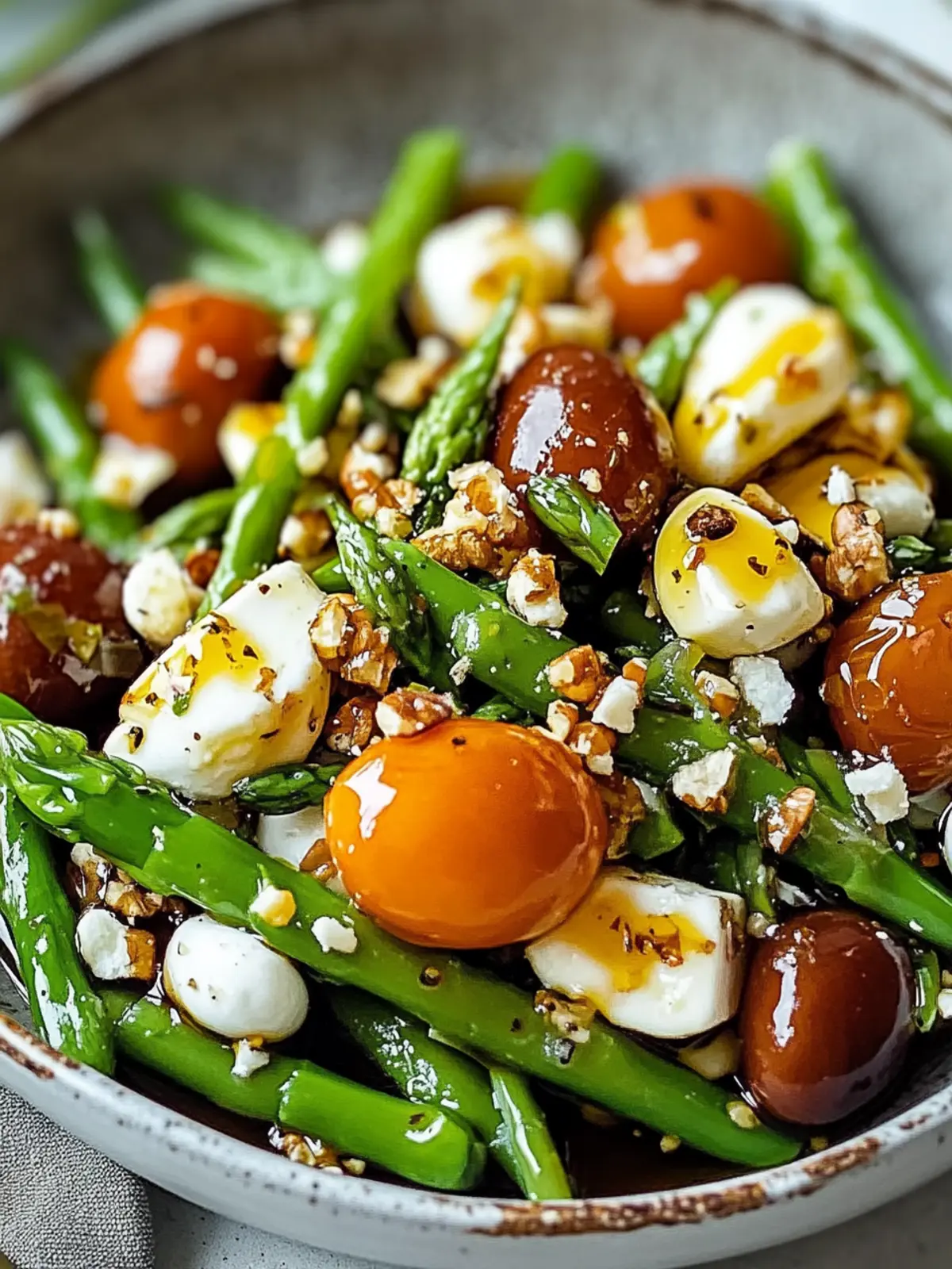 Frühlingssalat mit Spargel – Schnell & Aromatisch