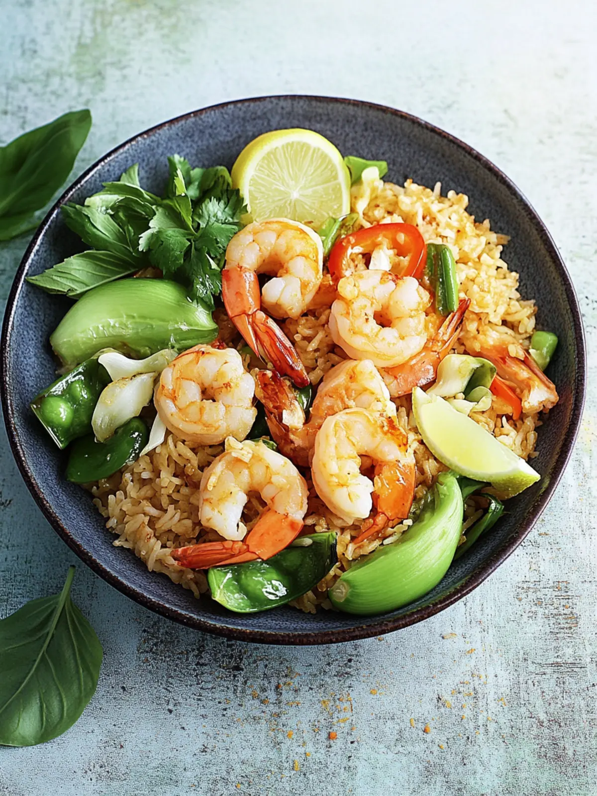 Fried Rice with Shrimp