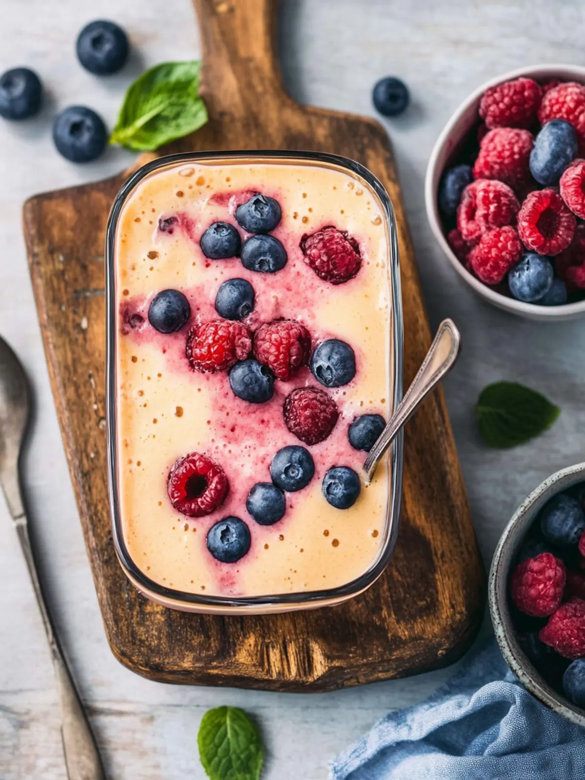 This sweet quark casserole has more protein than a protein shake - and that without sugar