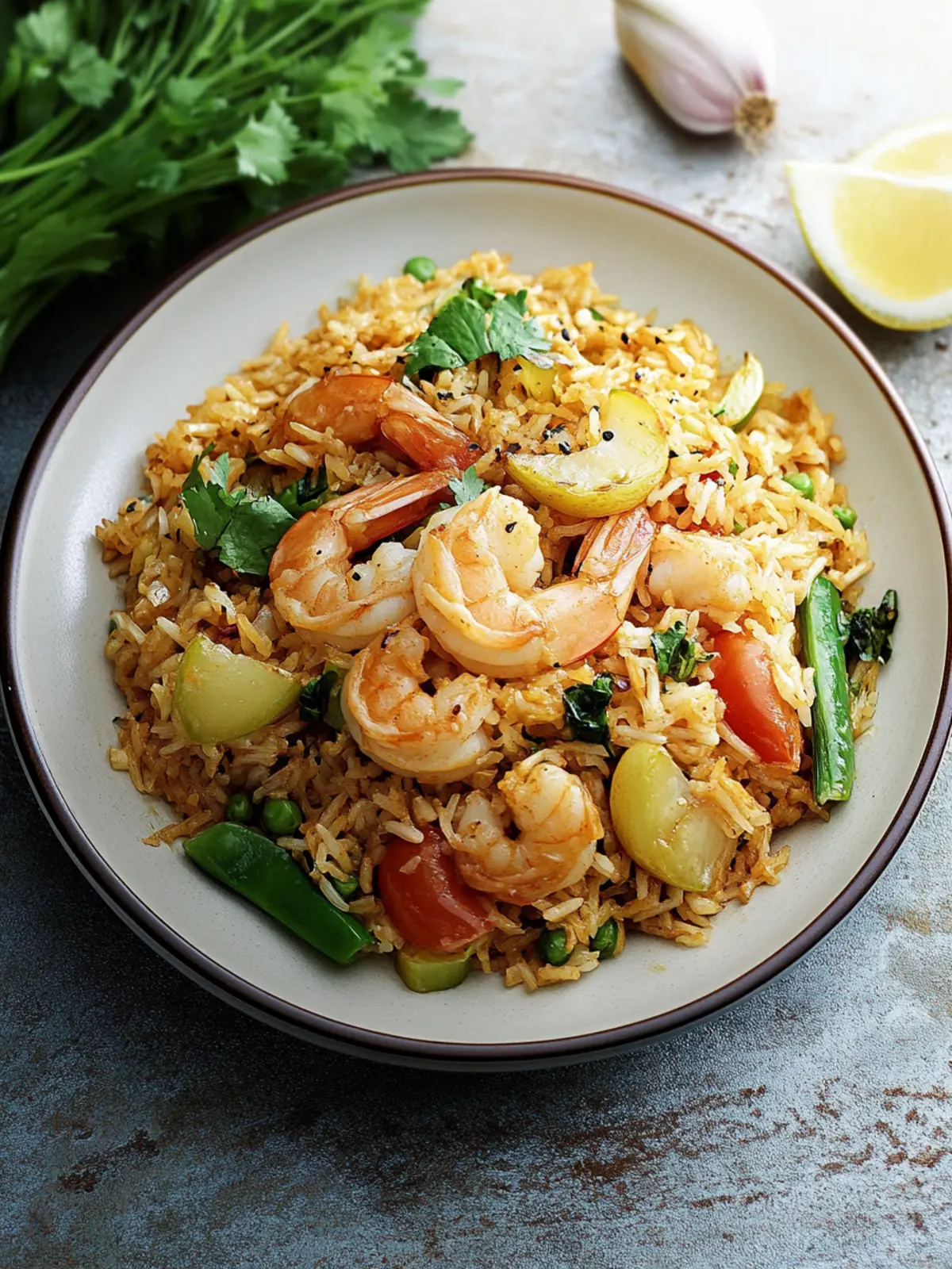 Fried Rice with Shrimp