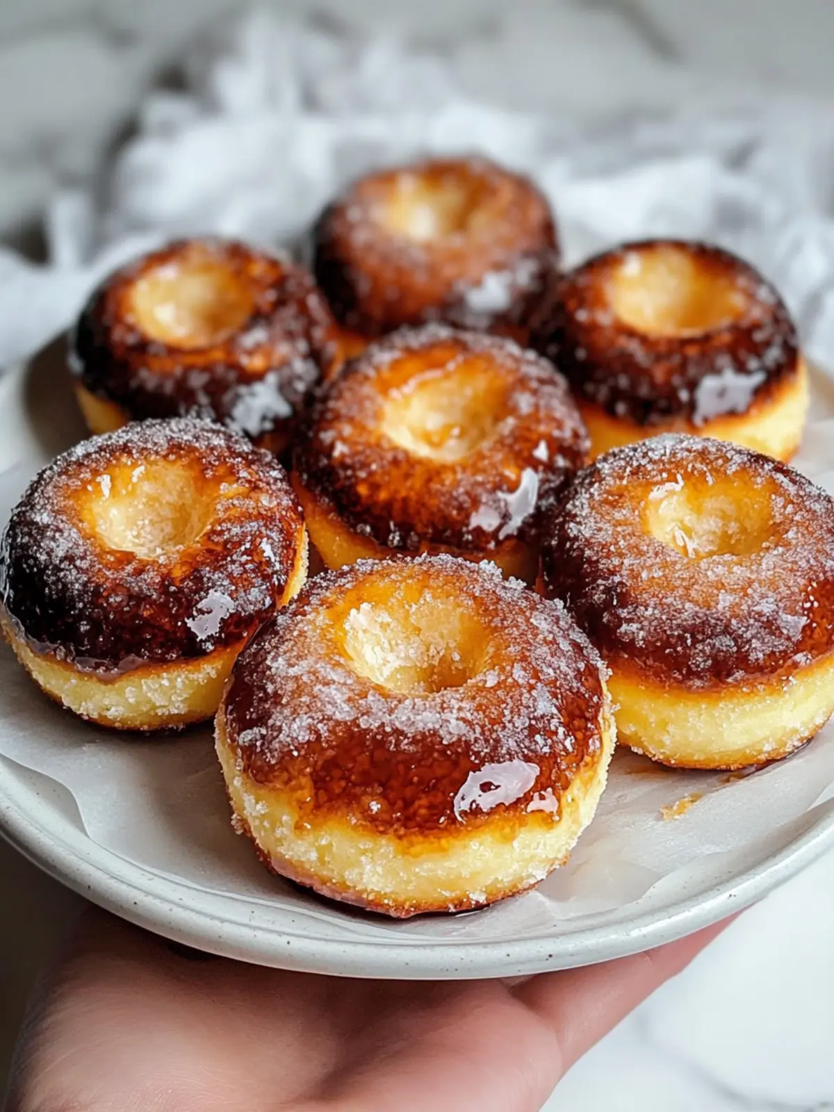 Crème brûlée Donuts