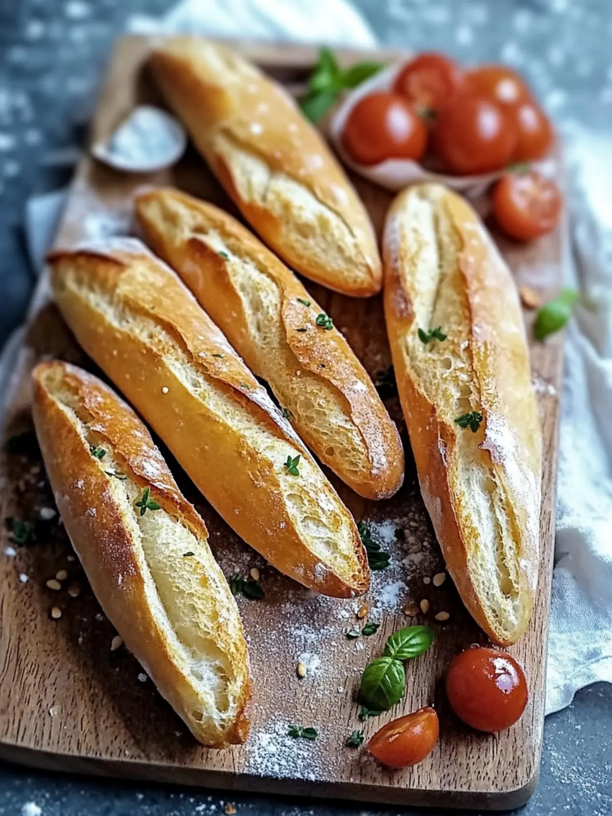 Krustige Mini-Baguettes – Ein Rezept für dein Café-Feeling zuhause