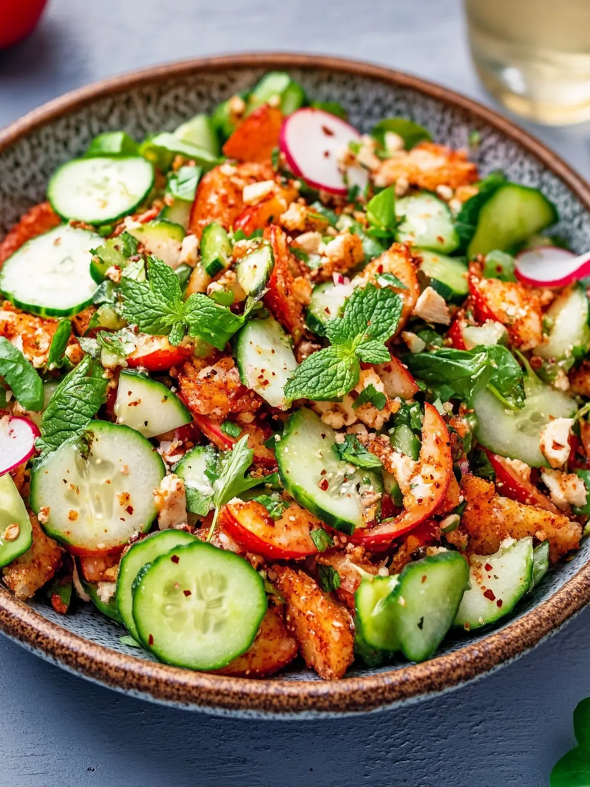 Crispy Rice Salat
