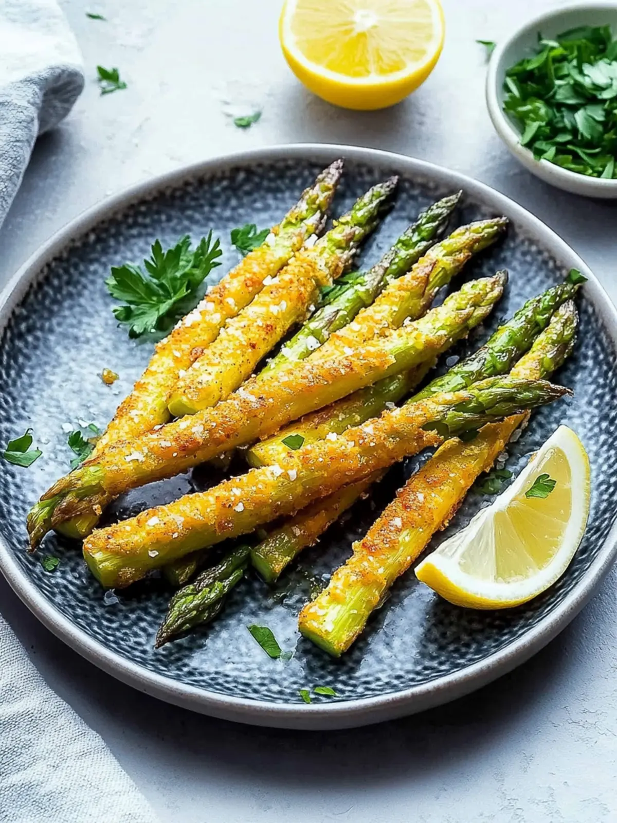 Crispy asparagus from the air fryer: Perfect for spring