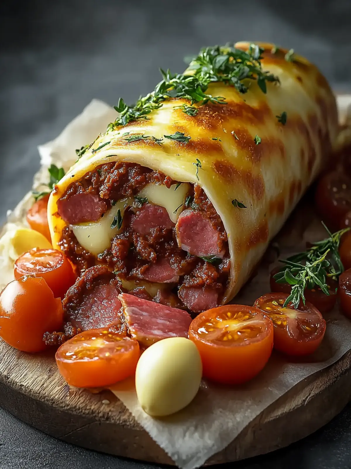Hackfleisch-Käse-Rolle – Herzhaft & Einfach Zubereitet