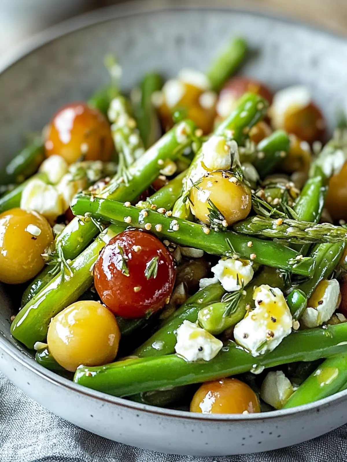 Frühlingssalat mit Spargel – Schnell & Aromatisch