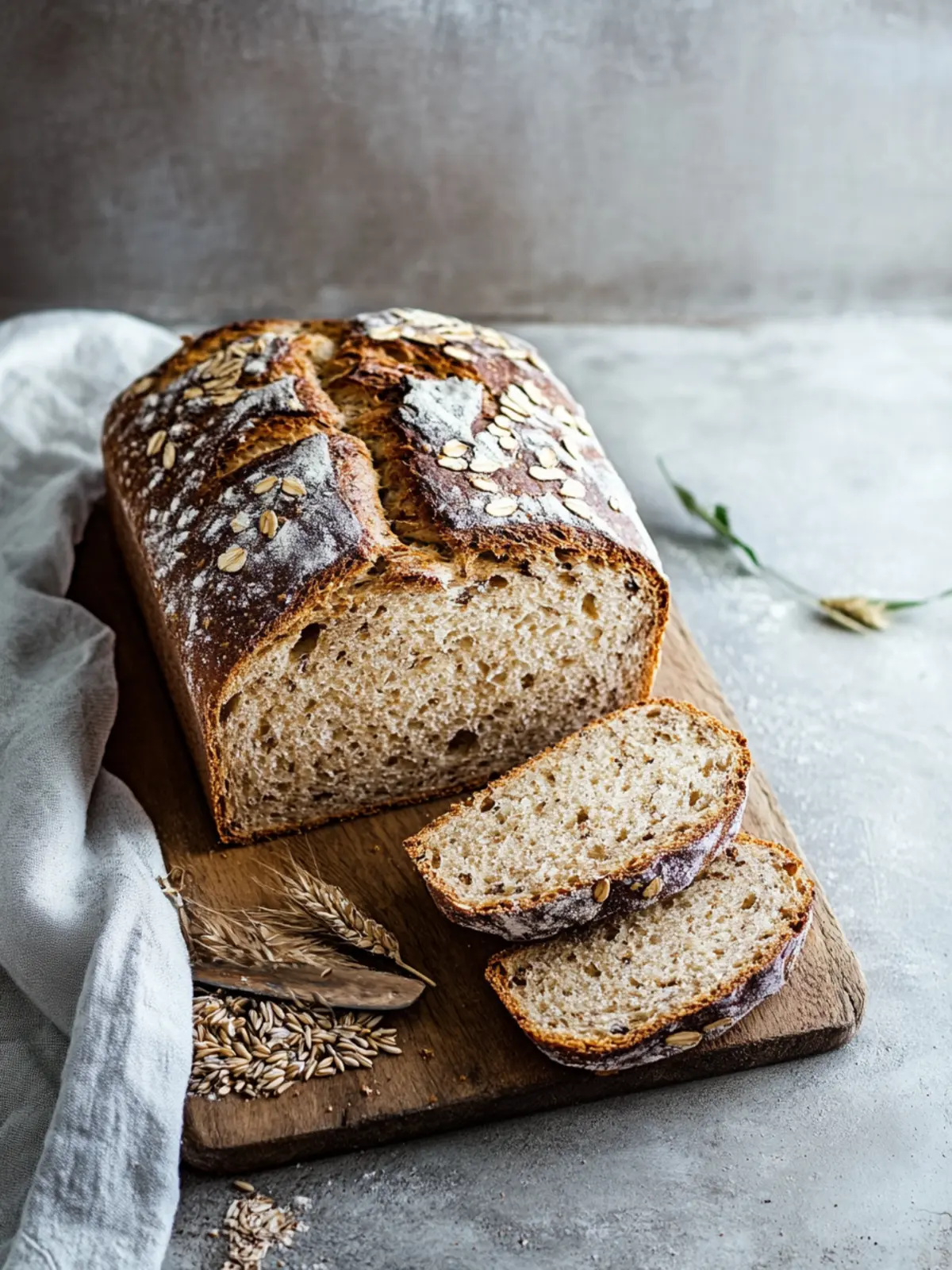 Schnelles Dinkelbrot