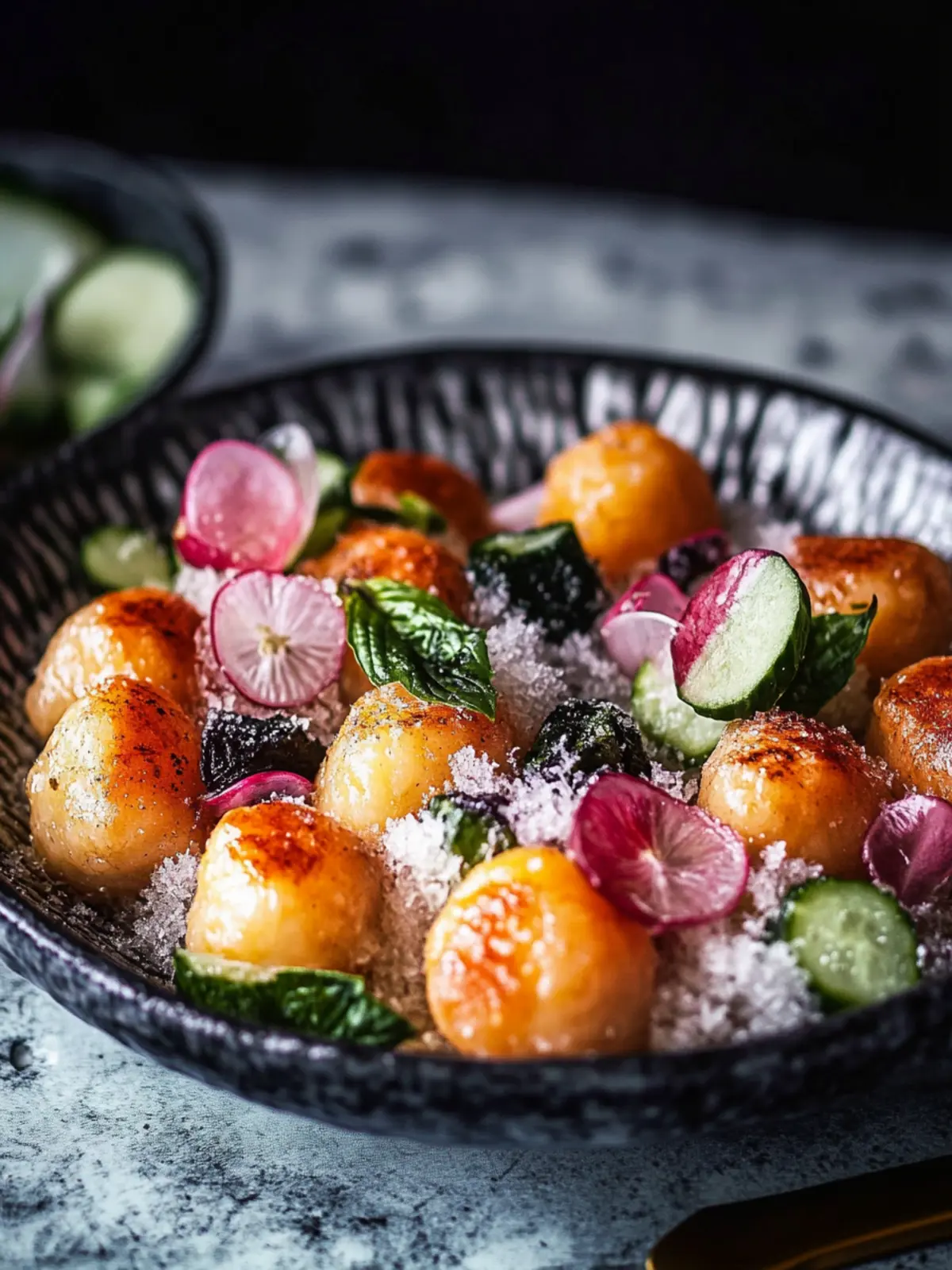 Knusprigster Gnocchisalat