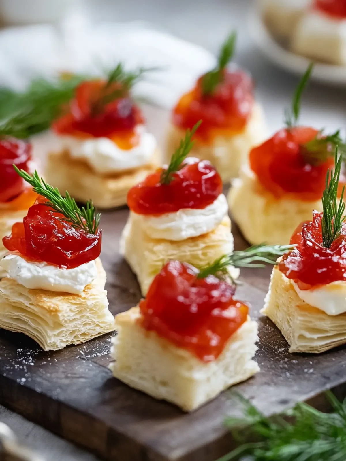 Fingerfood to Anbeißen: Blätterteig-Häppchen mit Camembert