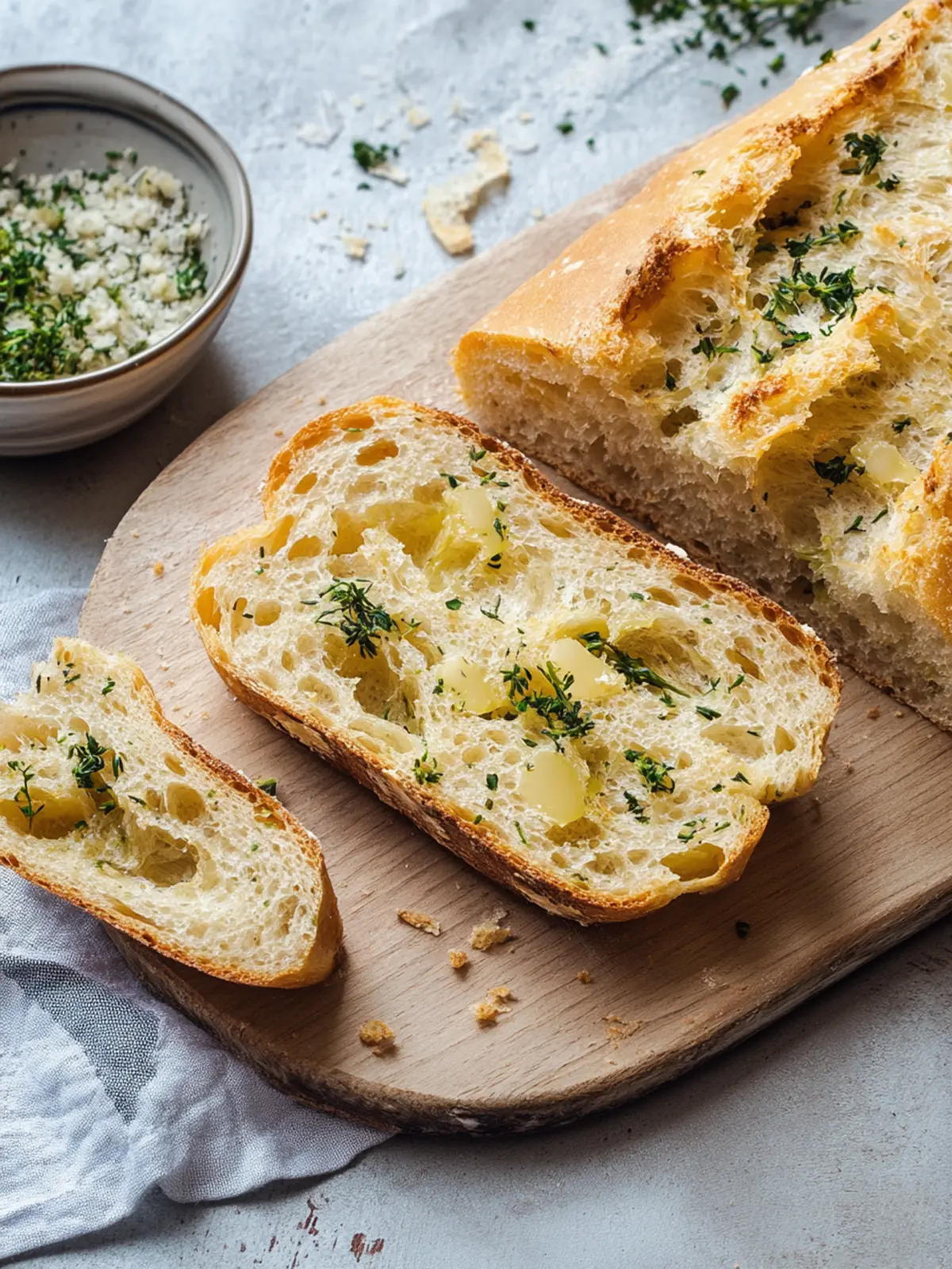 Das beste Knoblauchbrot / Knoblauch-Baguette selber machen