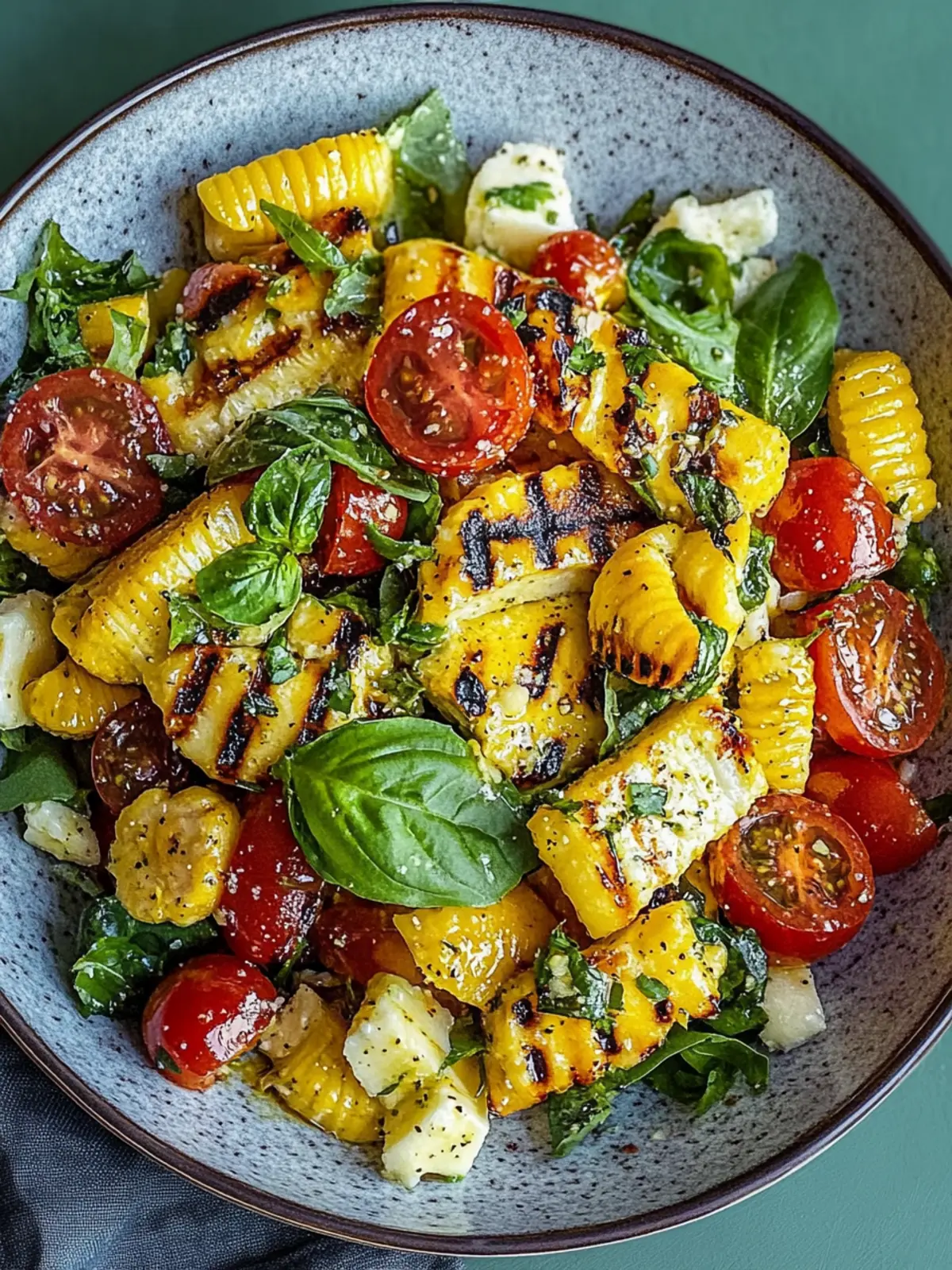Gegrillter Maissalat