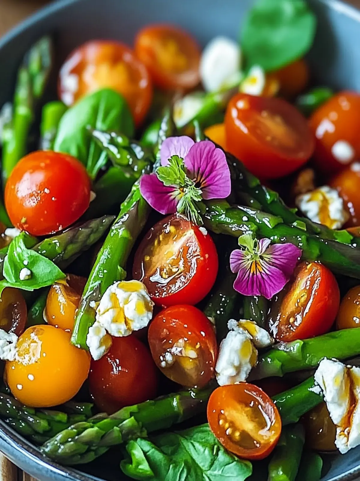 Frühlingssalat mit Spargel – Schnell & Aromatisch