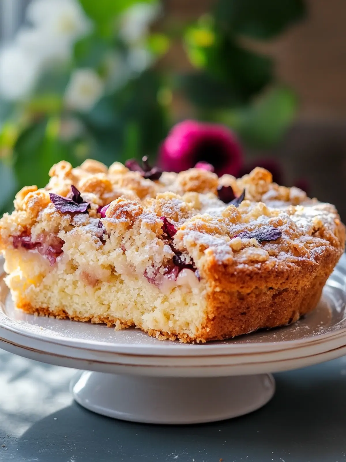 Pflaumenkuchen mit Streuseln