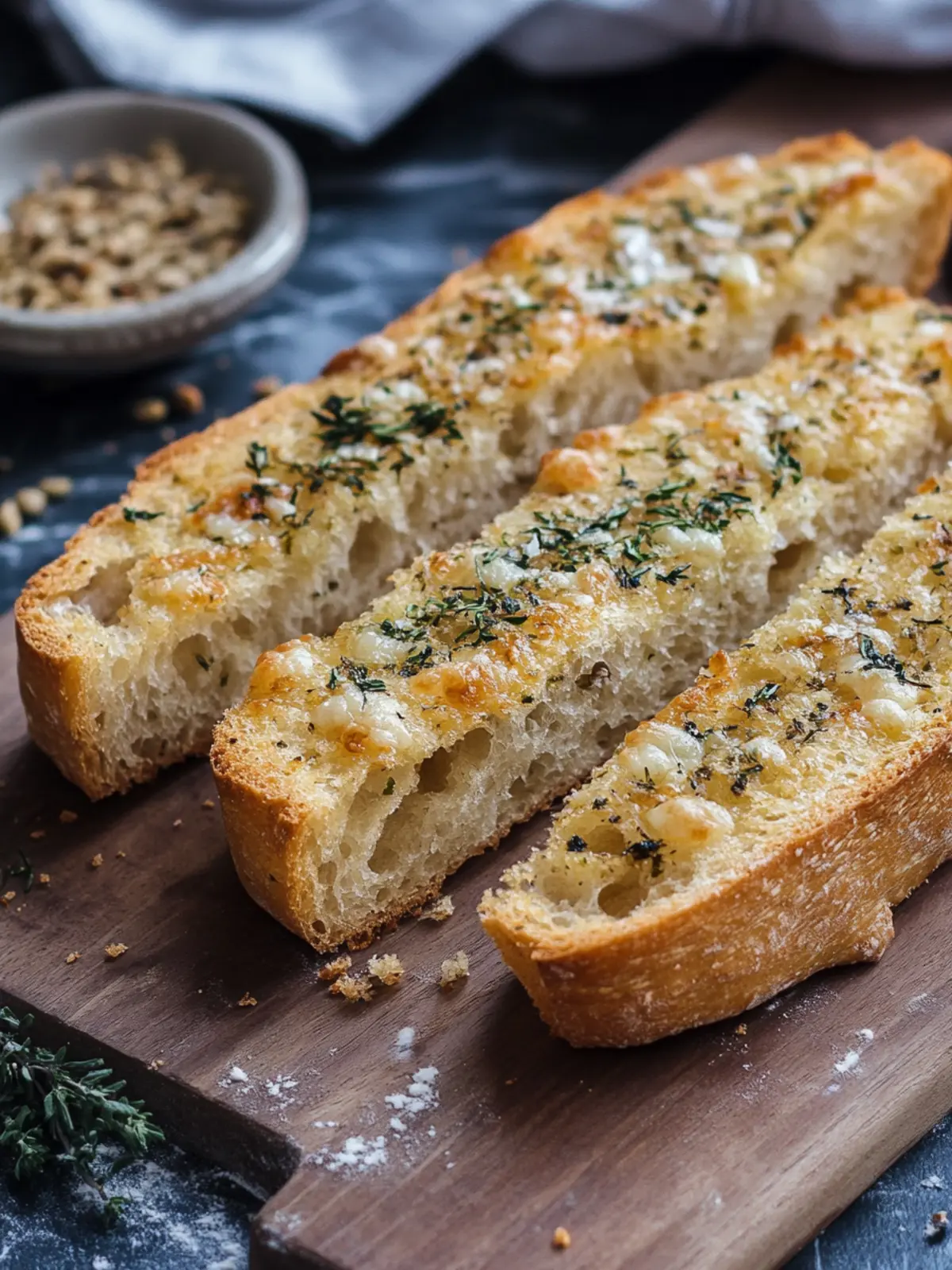 Das beste Knoblauchbrot / Knoblauch-Baguette selber machen