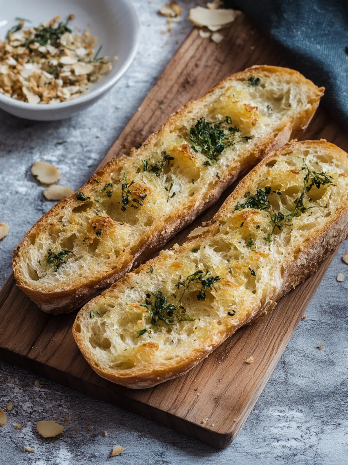 Das beste Knoblauchbrot / Knoblauch-Baguette selber machen