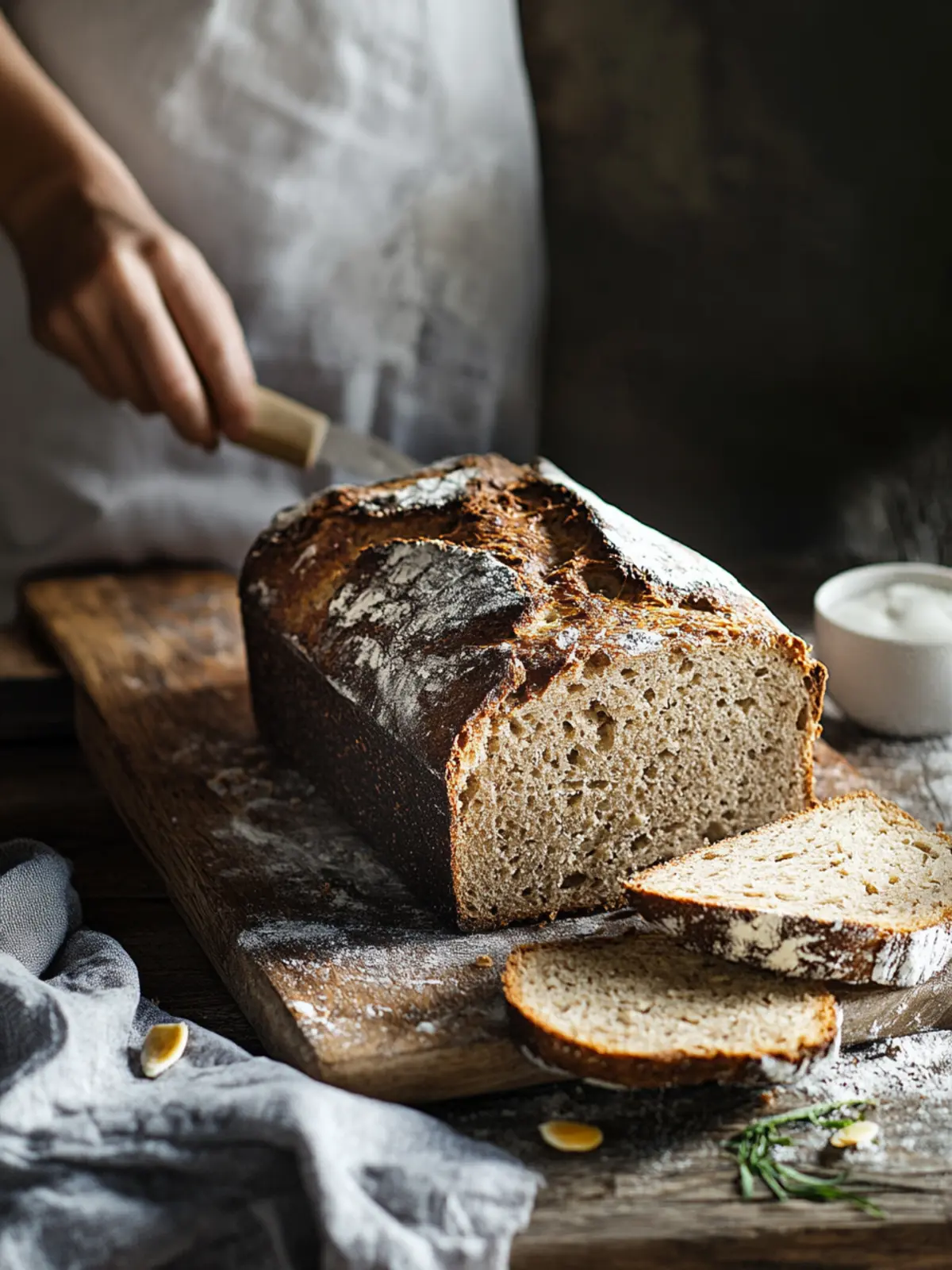 Schnelles Dinkelbrot