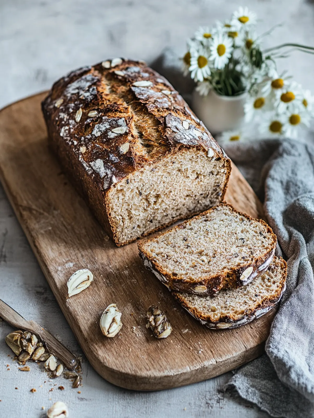 Schnelles Dinkelbrot