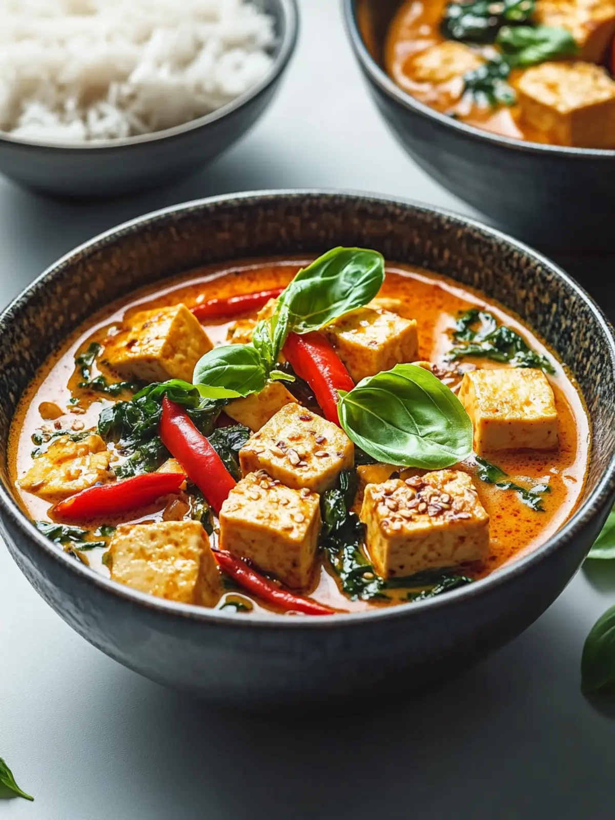 Thai-Curry mit Tofu – cremig knuspriges Zusammenspiel