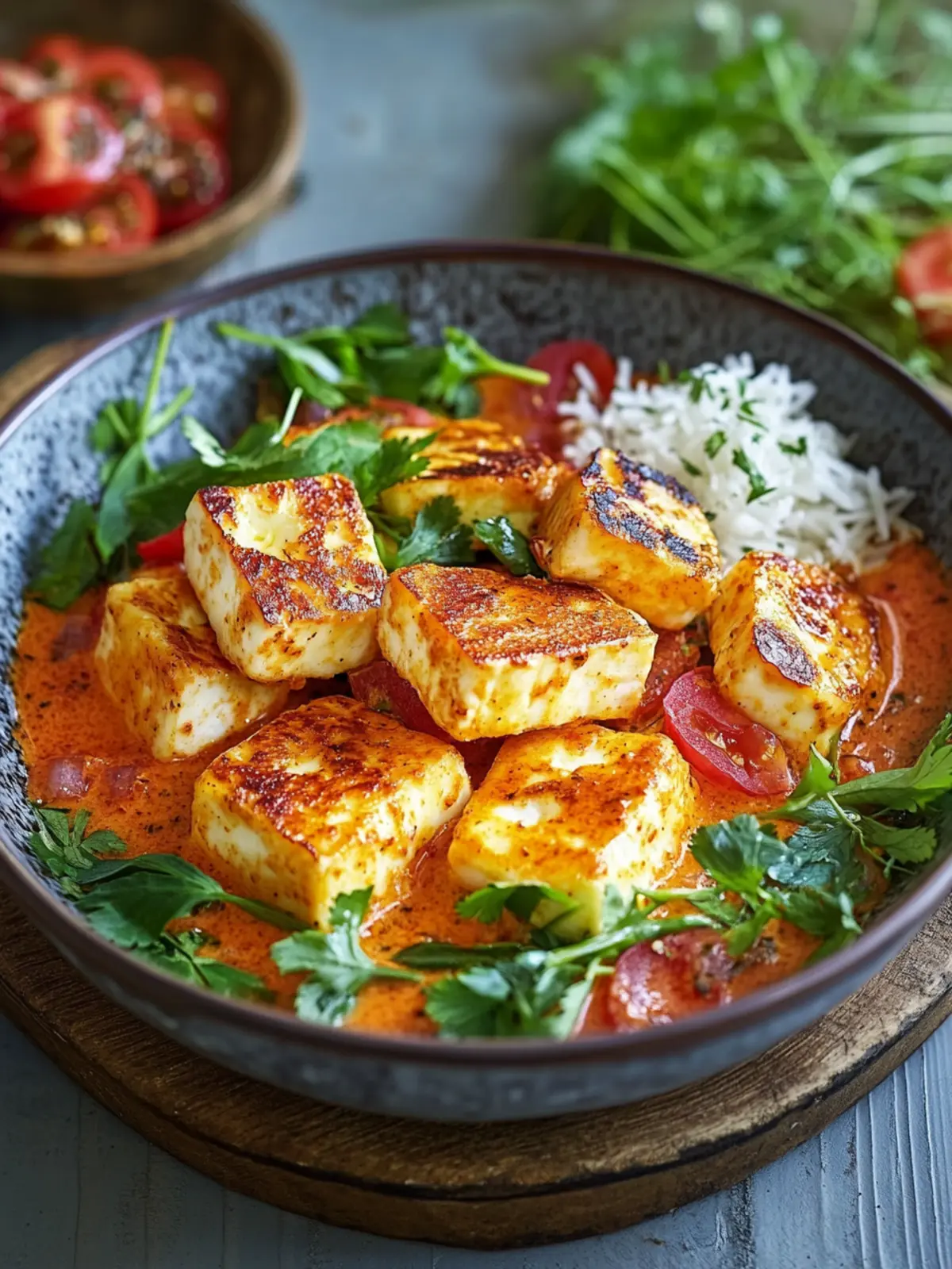 Creamy, spicy, delicious: this halloumi dish just feels good