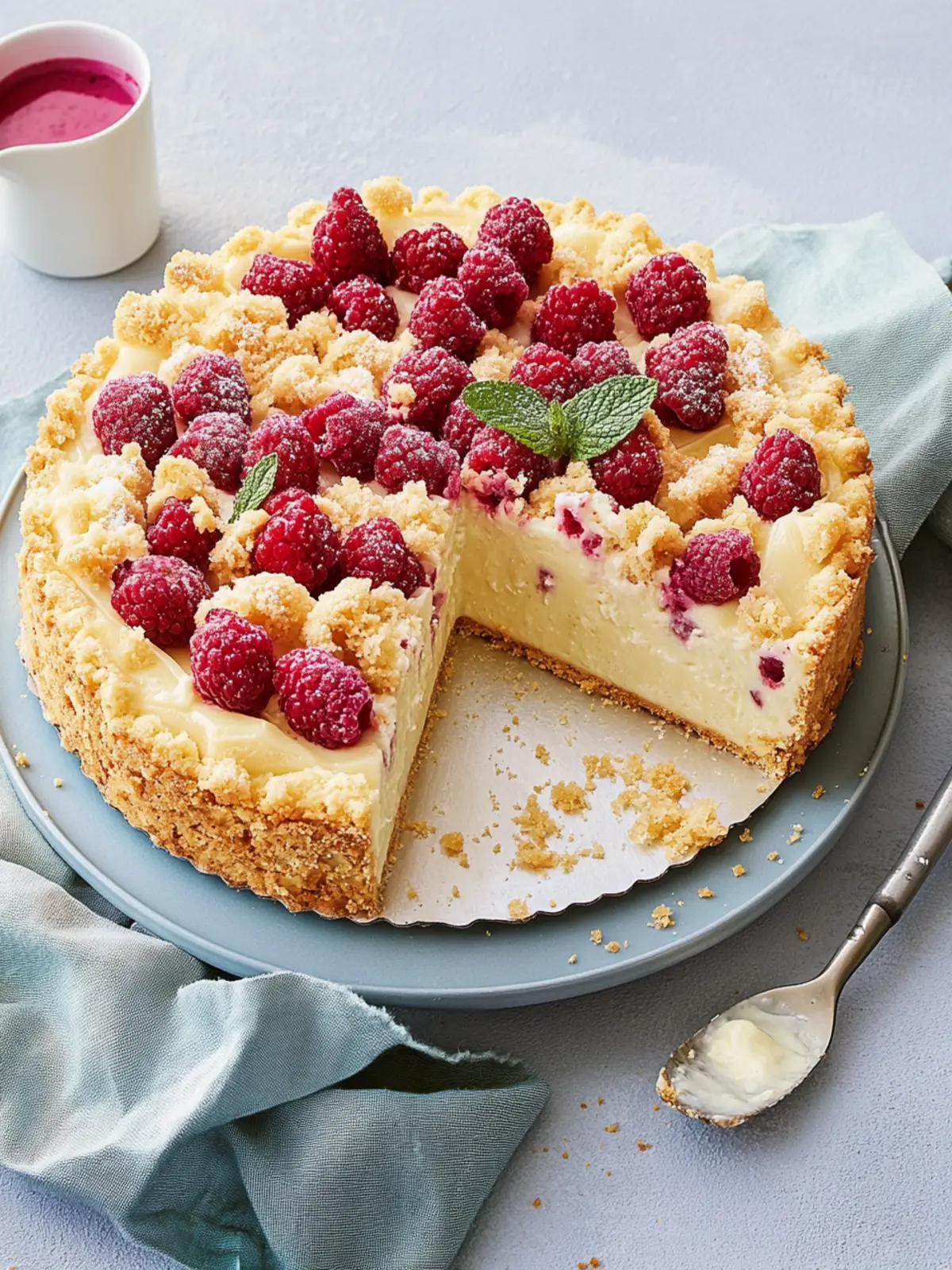 Rhabarber-Puddingkuchen