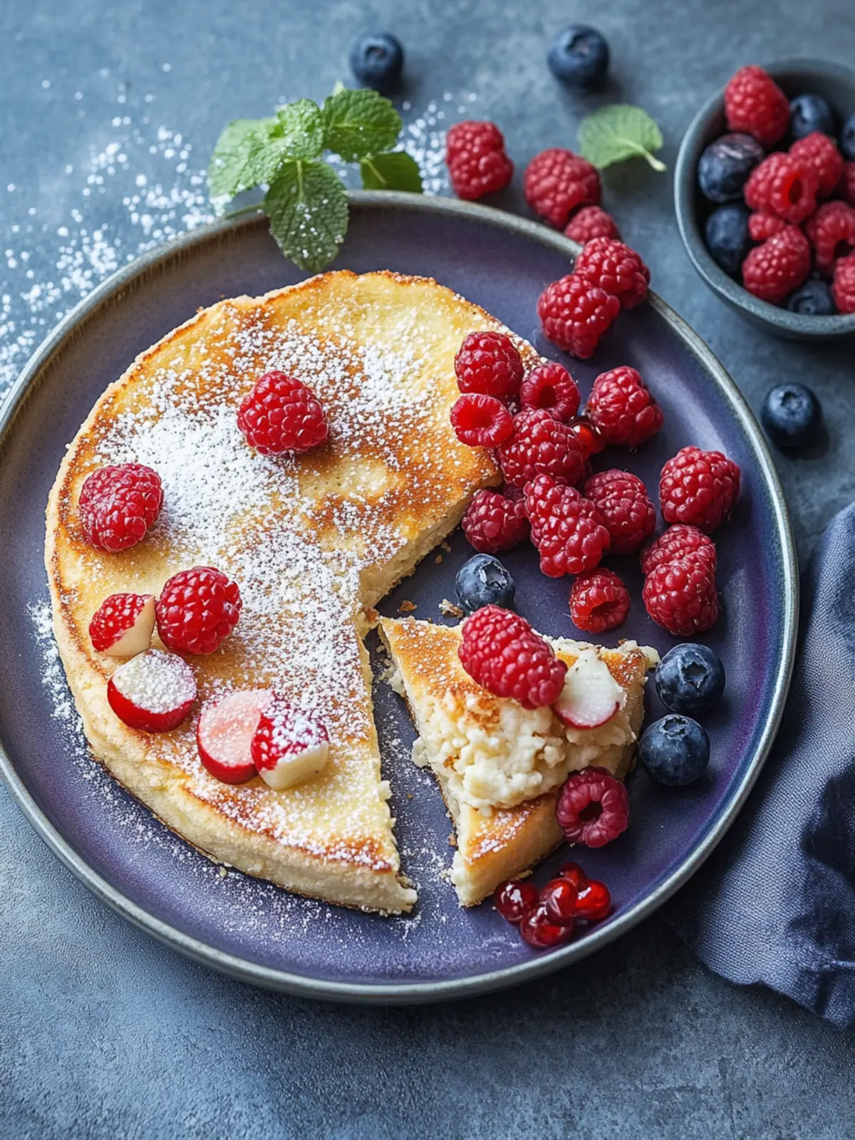 Hüttenkäse-Pfannkuchen (Schnell & Einfach)