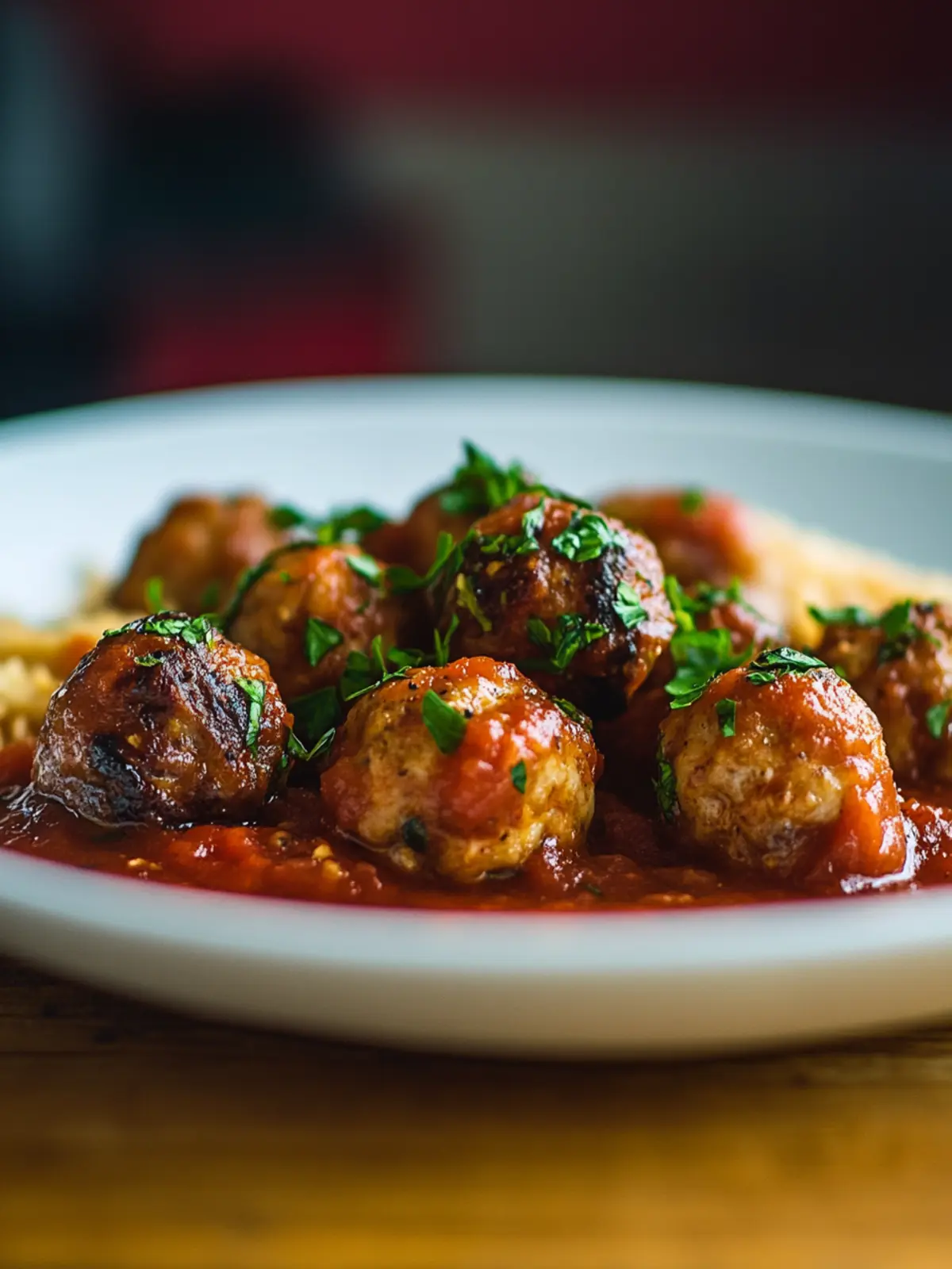 Cozy, delicious, easy: mushroom balls in tomato sauce for connoisseurs