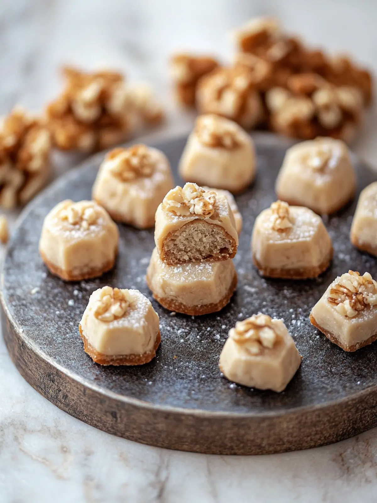Nuss Marzipan Makronen – super saftig und mega lecker