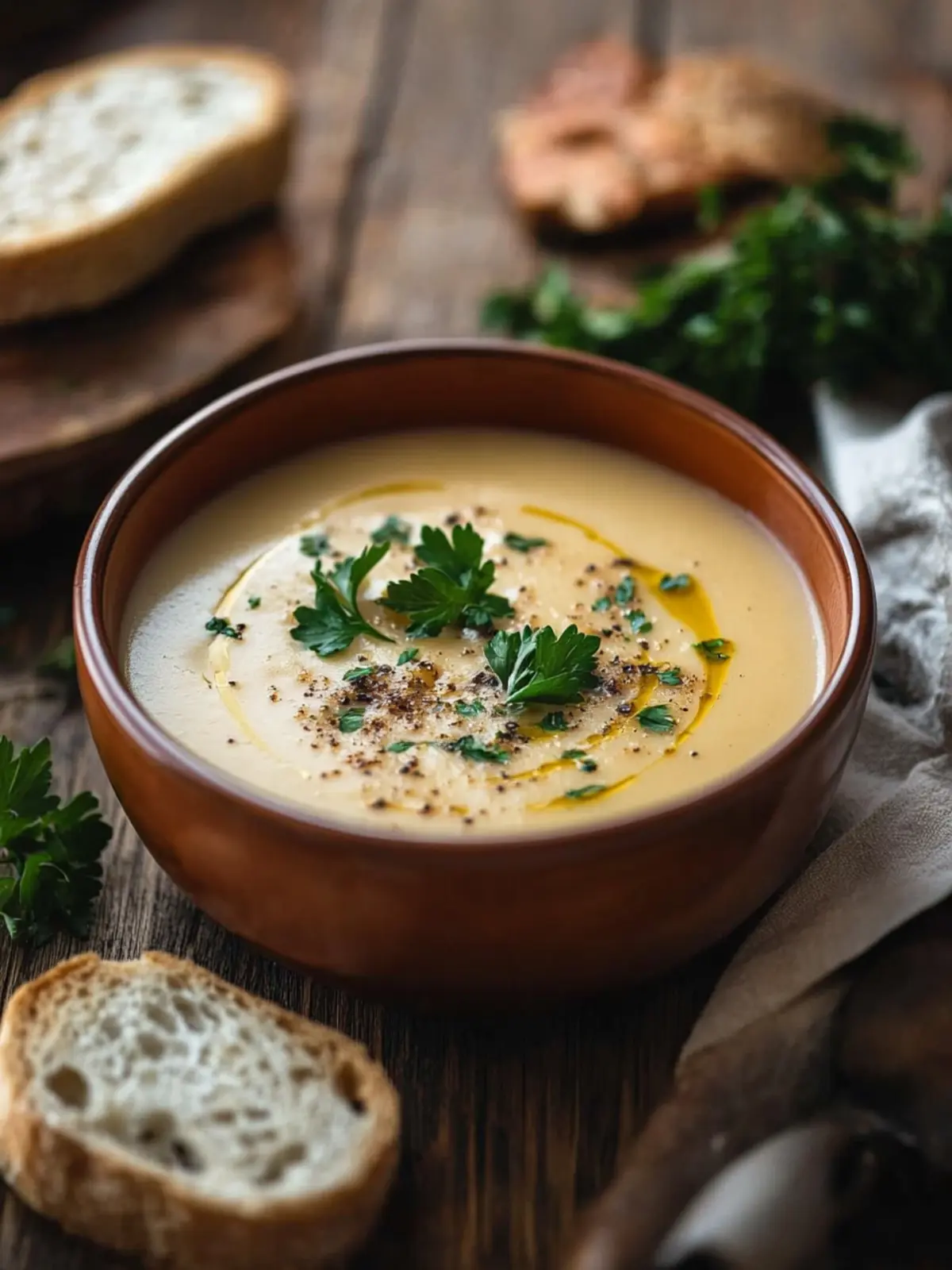 Cremige Gemüsesuppe