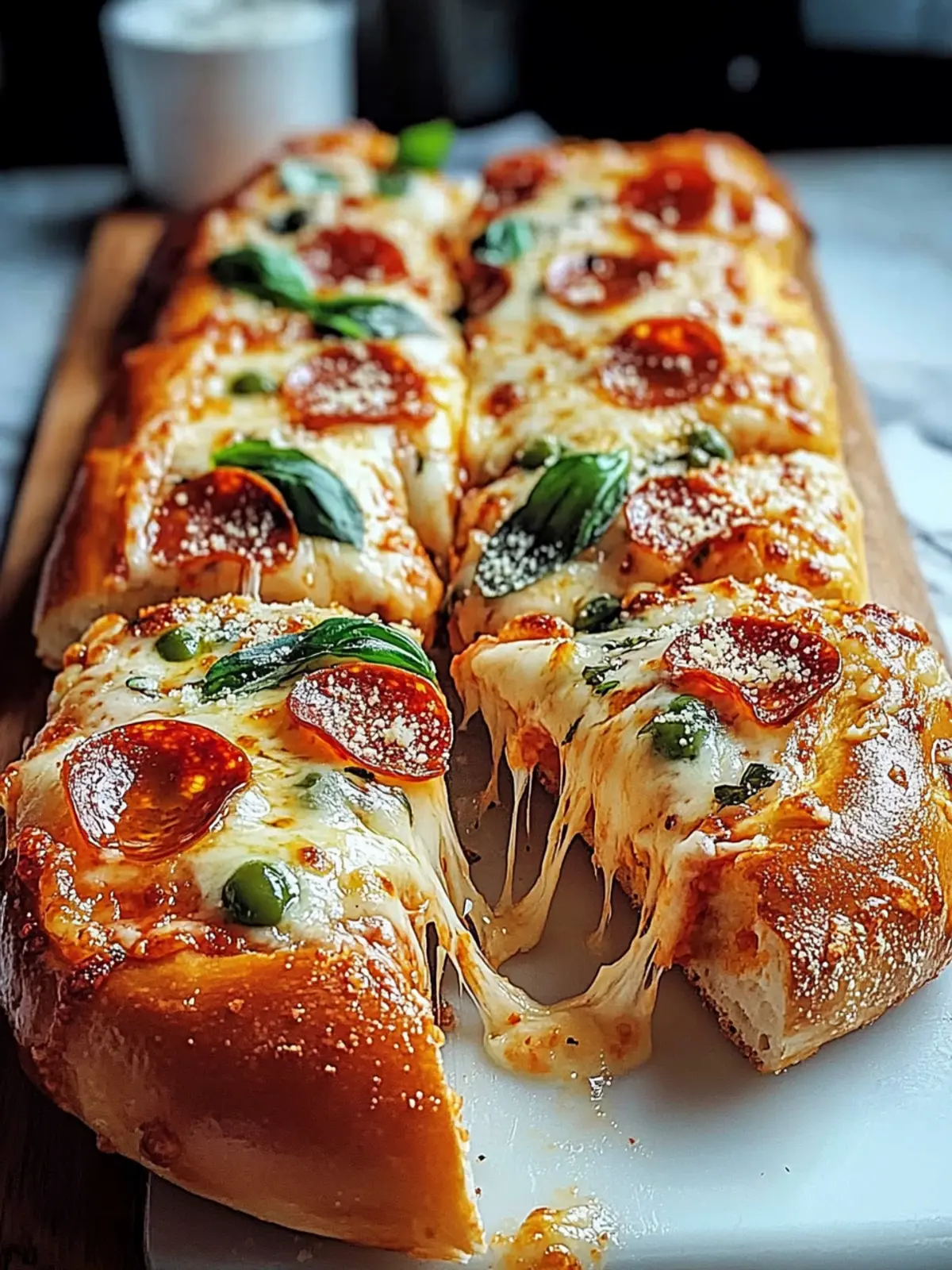 Pizzabrot aus dem Air Fryer