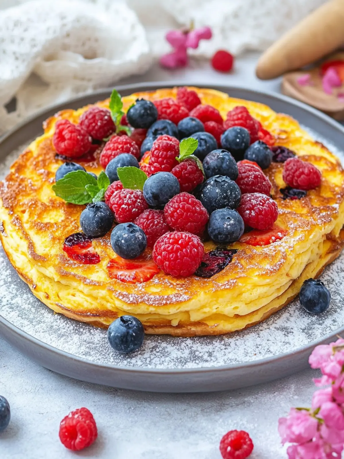 Schnelle Low Carb-Pfannkuchen ohne Mehl