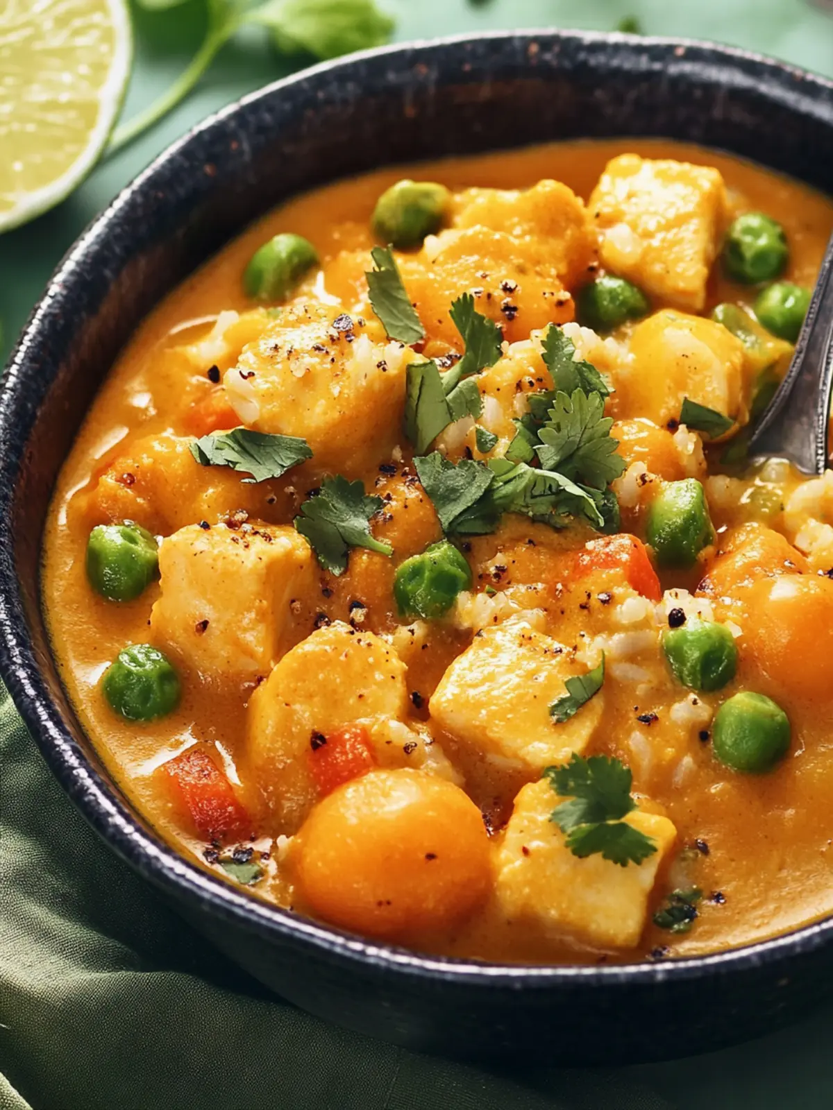 Erbsen-Kartoffel-Curry