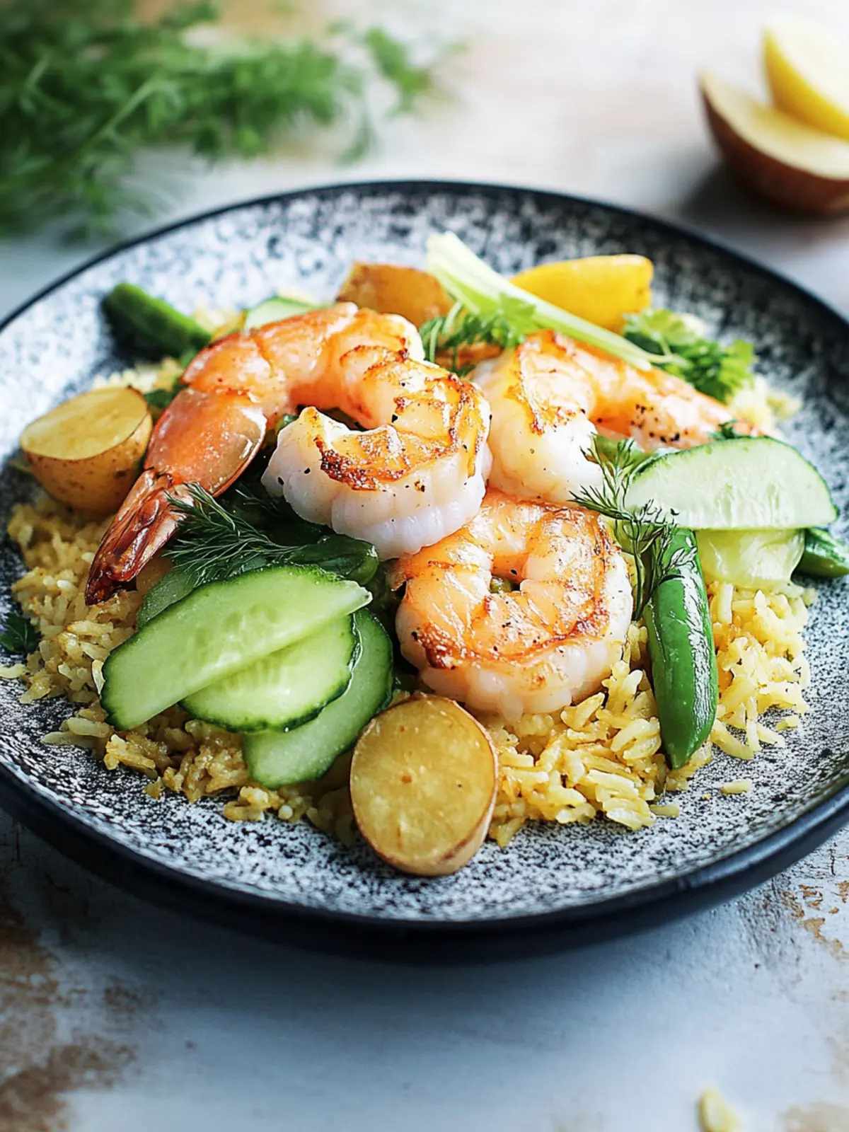 Fried Rice with Shrimp
