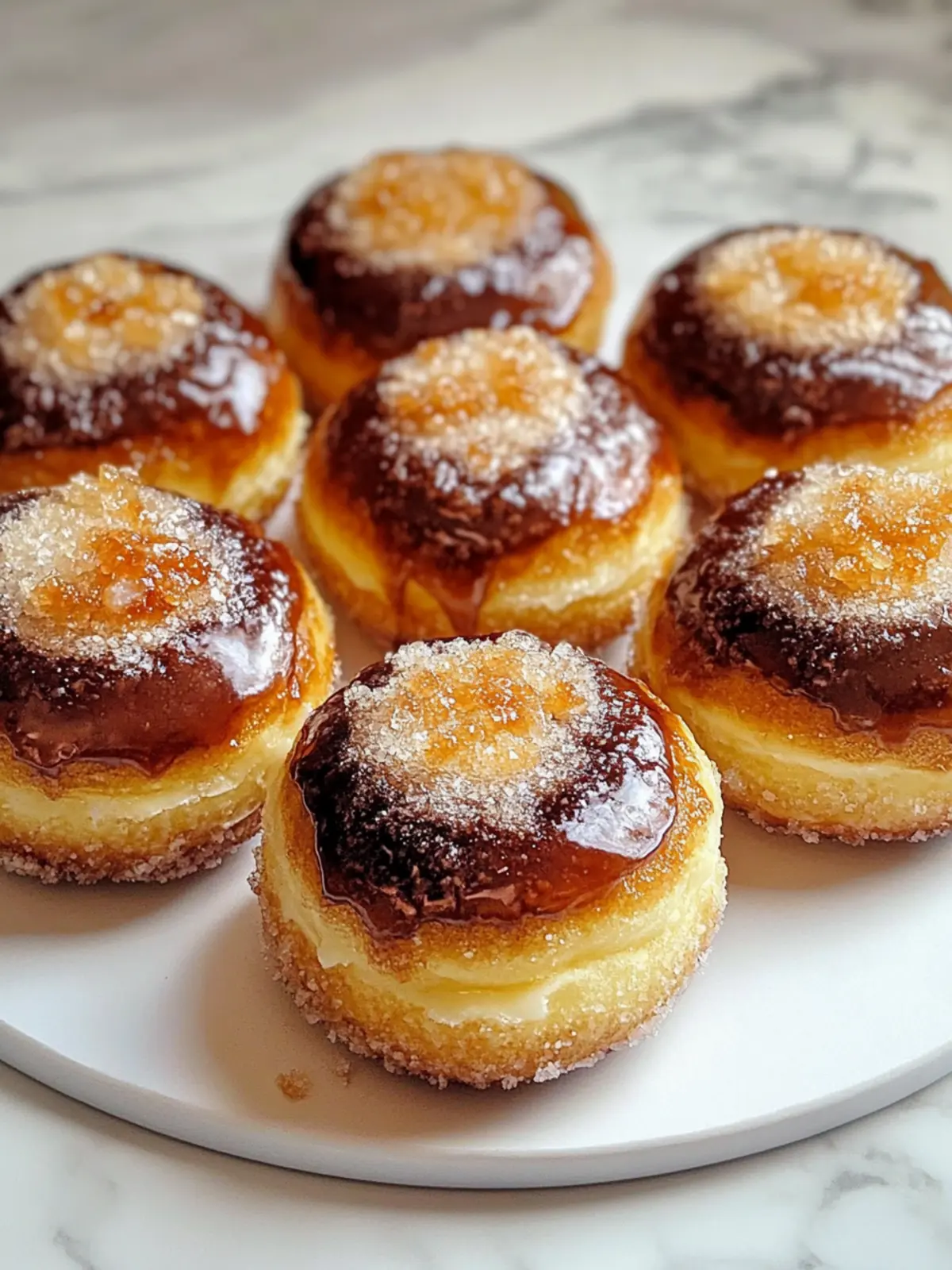 Crème brûlée Donuts
