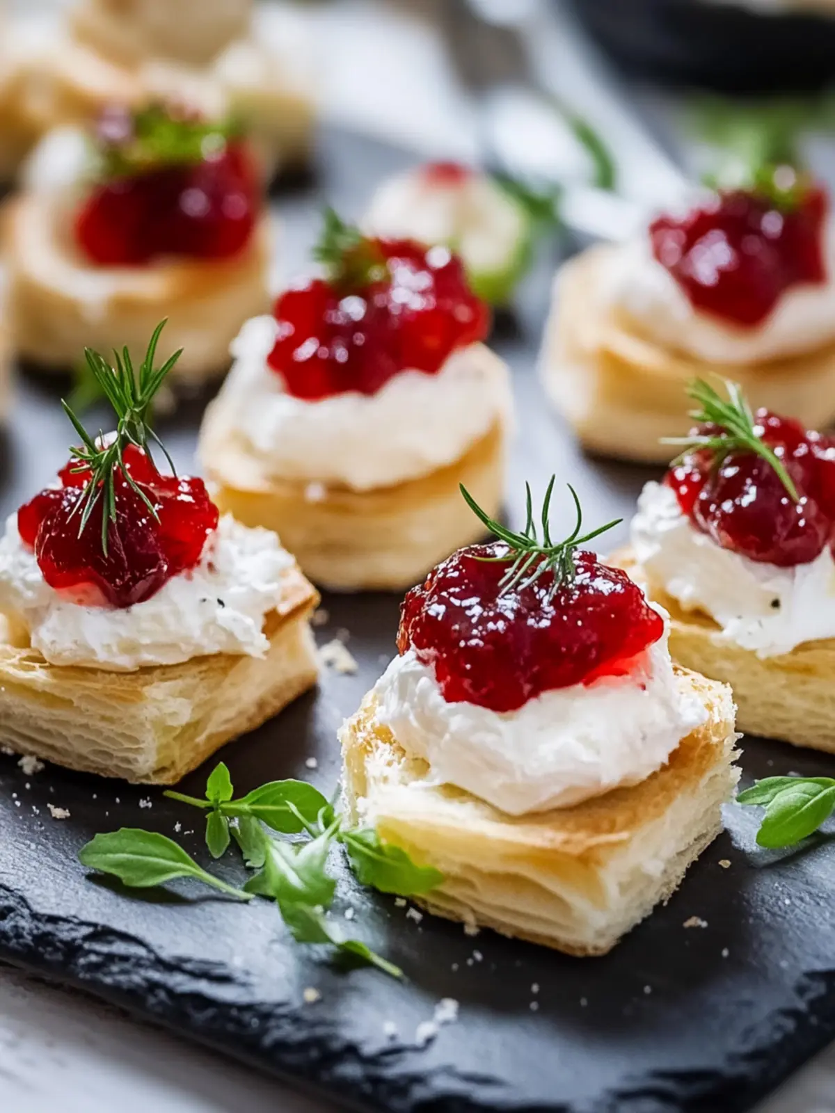 Fingerfood to Anbeißen: Blätterteig-Häppchen mit Camembert