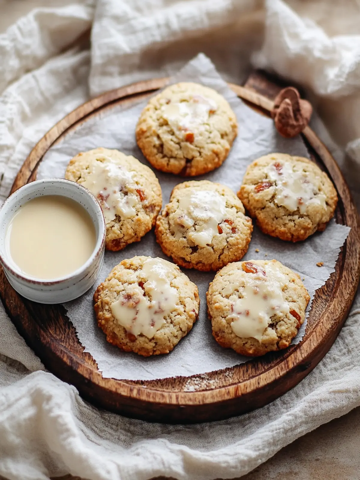 Enjoy these wonderful cookies to start the day
