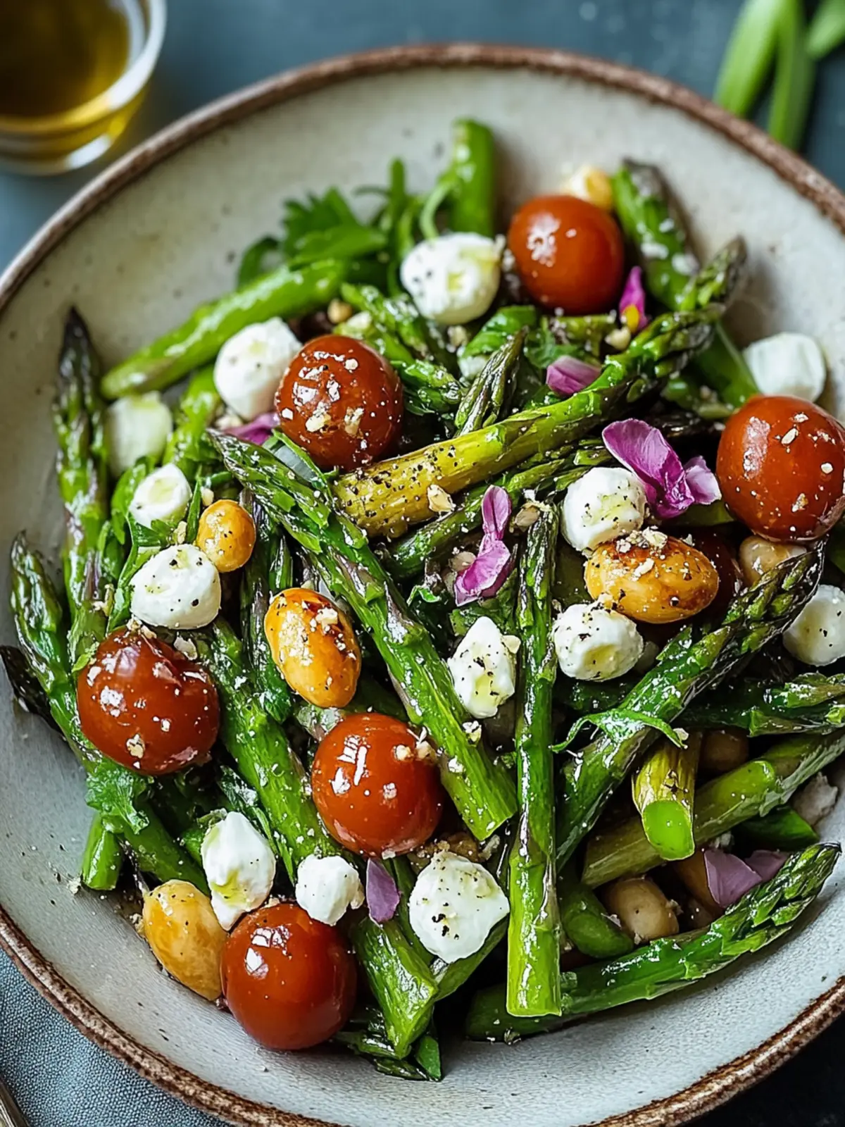 Frühlingssalat mit Spargel – Schnell & Aromatisch