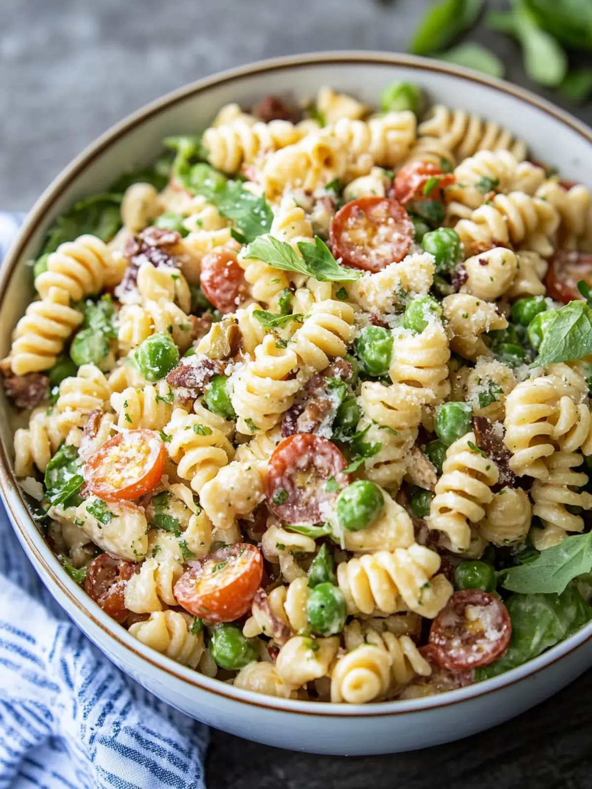 Cremiger Nudelsalat