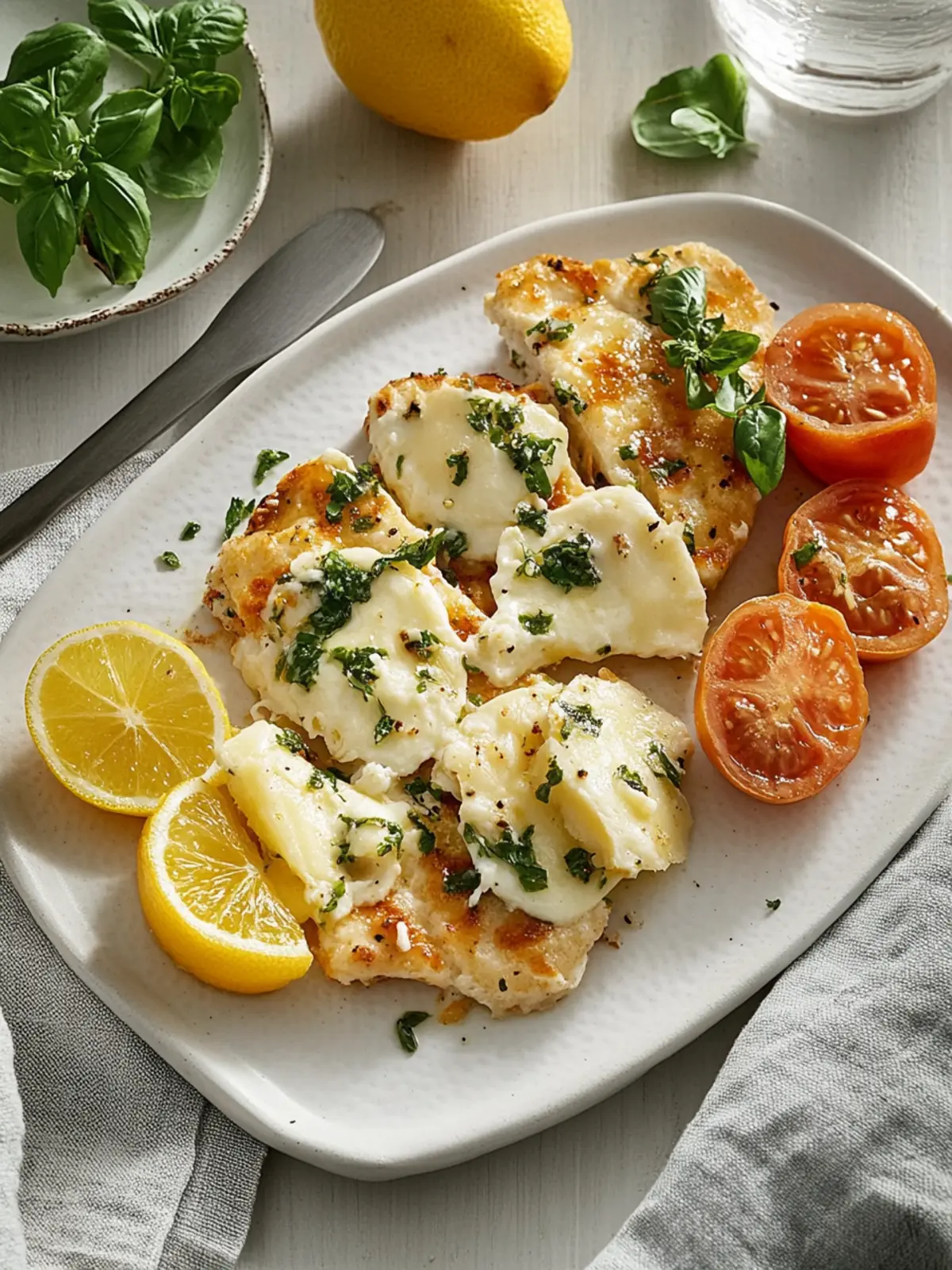 Hähnchen mit Käsekruste