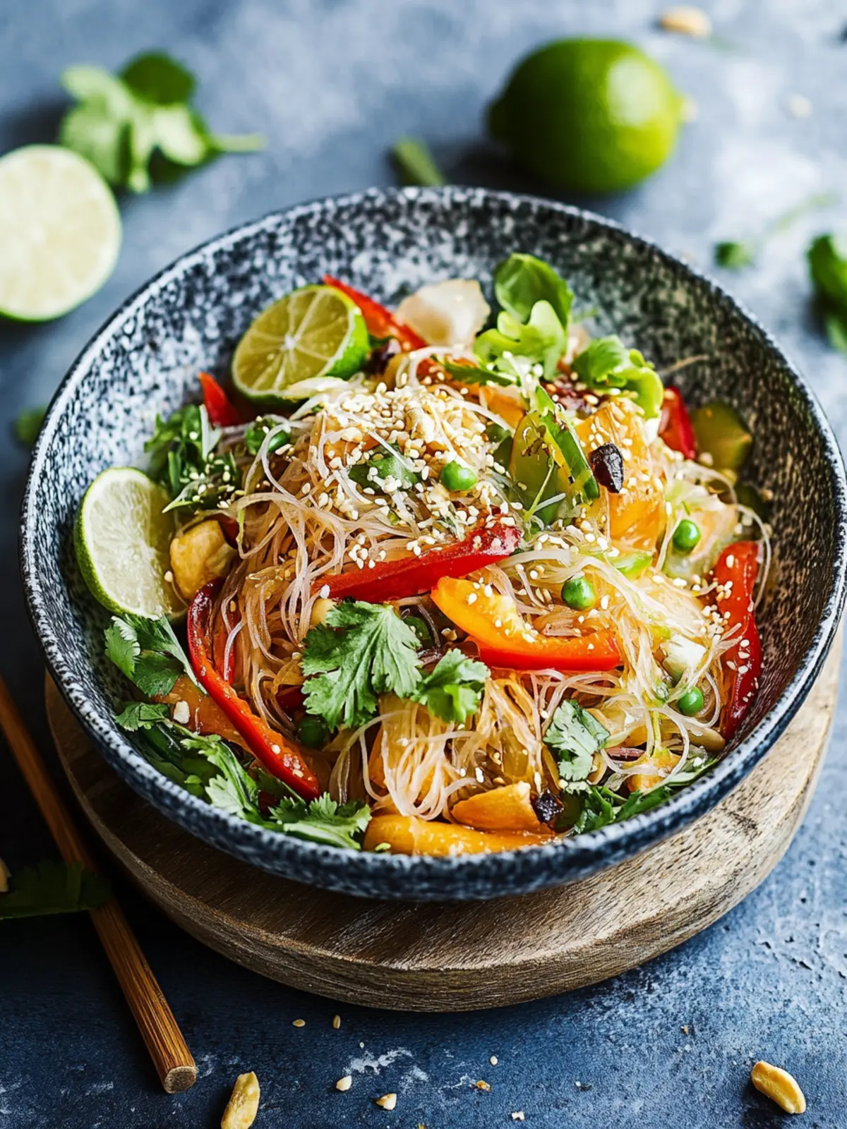 Asiatischer Glasnudelsalat