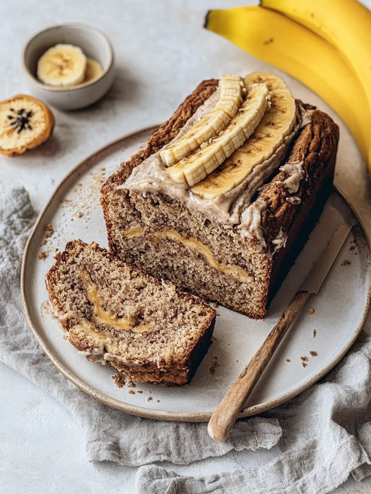Veganes Bananenbrot