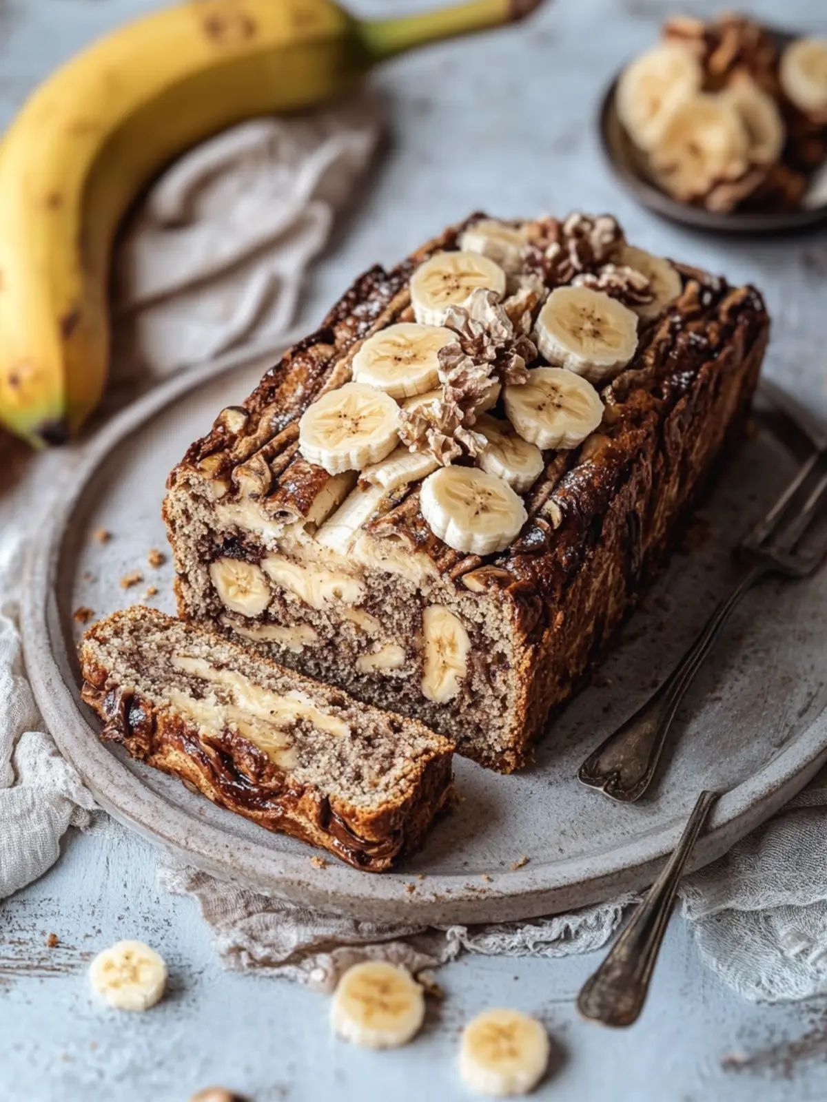 Veganes Bananenbrot