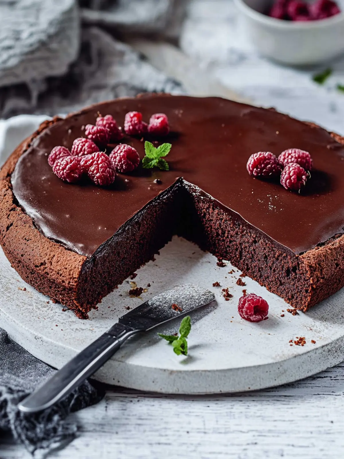 Veganer Schokoladenkuchen