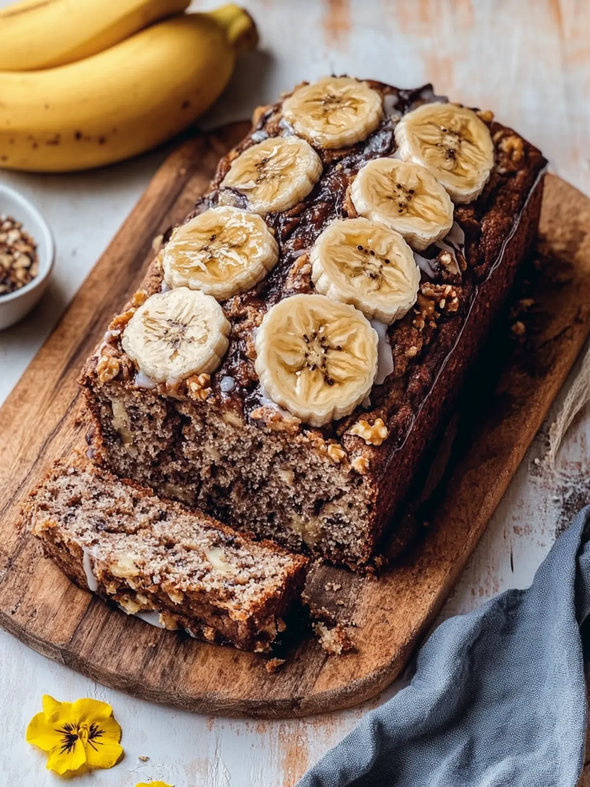 Veganes Bananenbrot