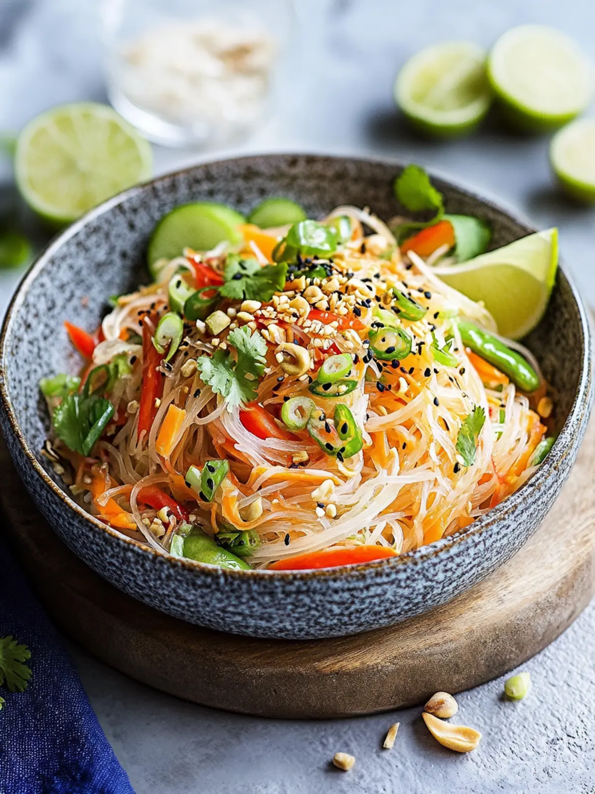 Asiatischer Glasnudelsalat