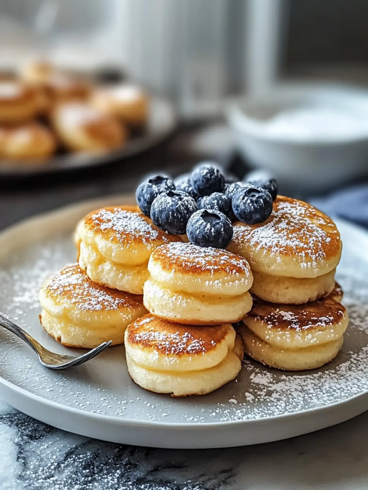 Fluffige Pancake Poppers für schnelle Frühstücksglücksmomente