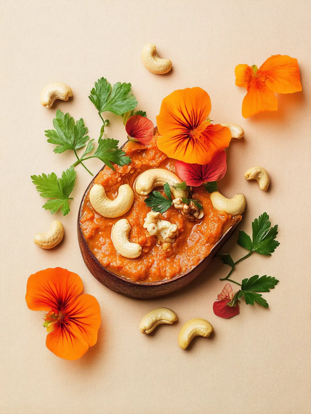 Paprika-Cashew-Aufstrich