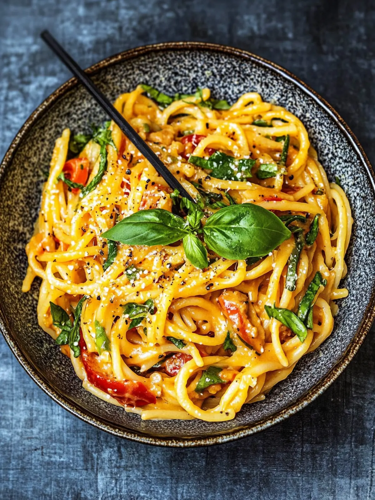 Mongolisches Hackfleisch Pasta