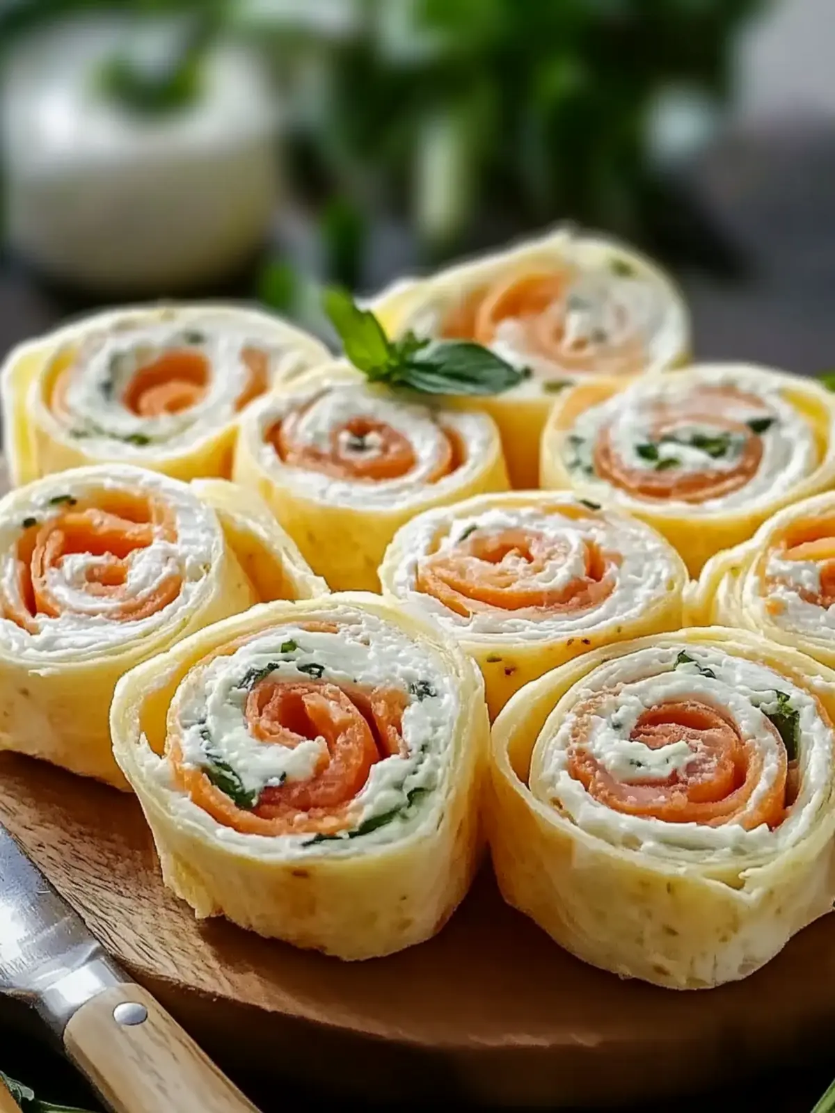 Frischkäse Roll-Ups