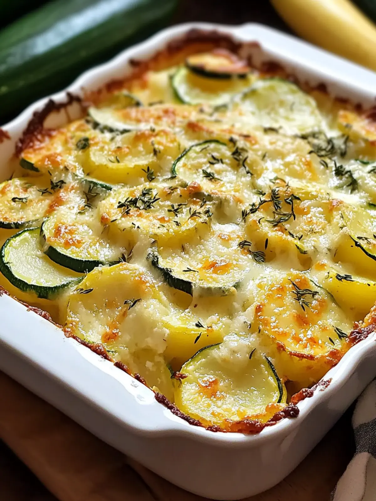 Potato-Zucchini-Casserole for the whole family