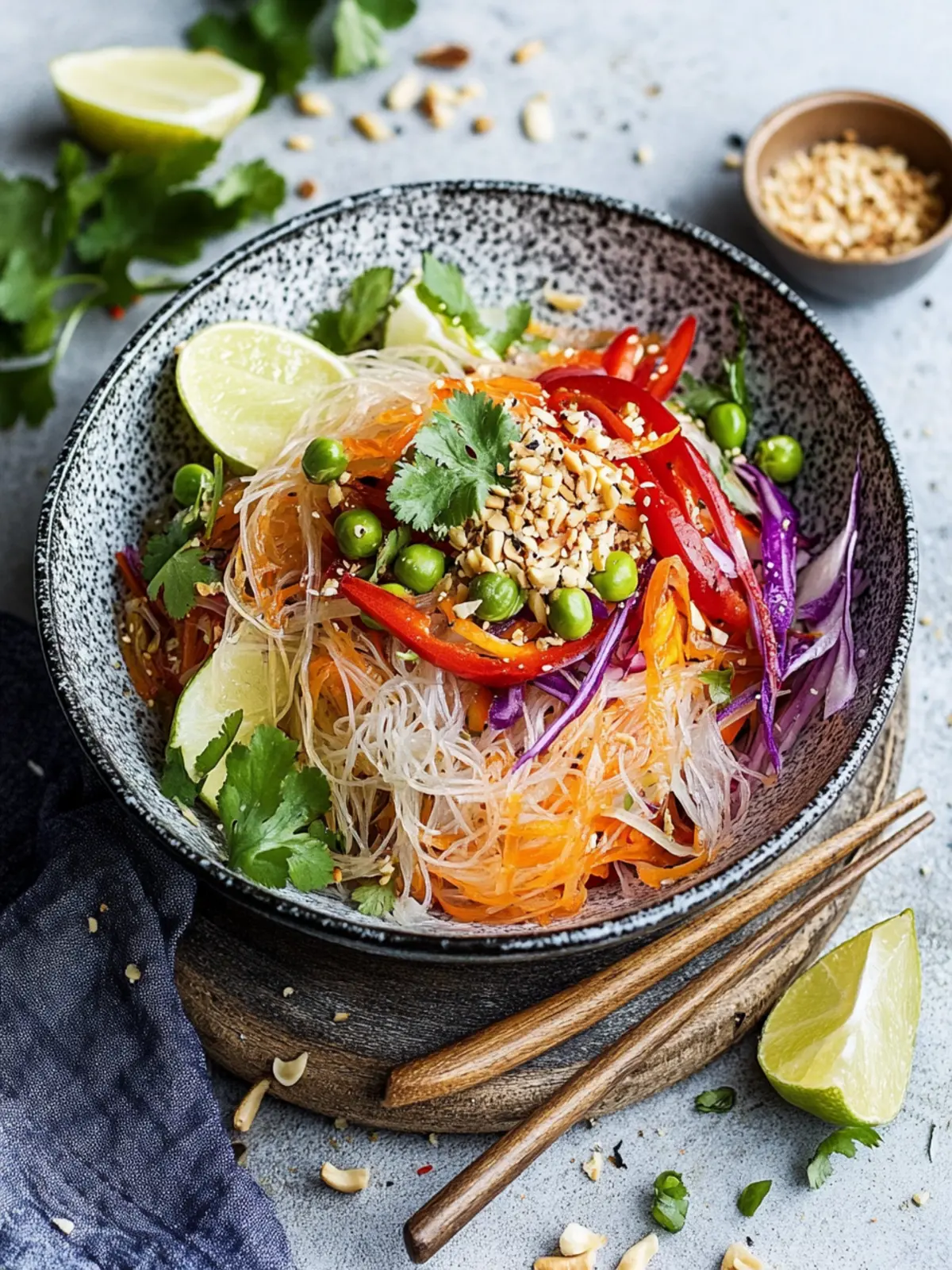 Asiatischer Glasnudelsalat